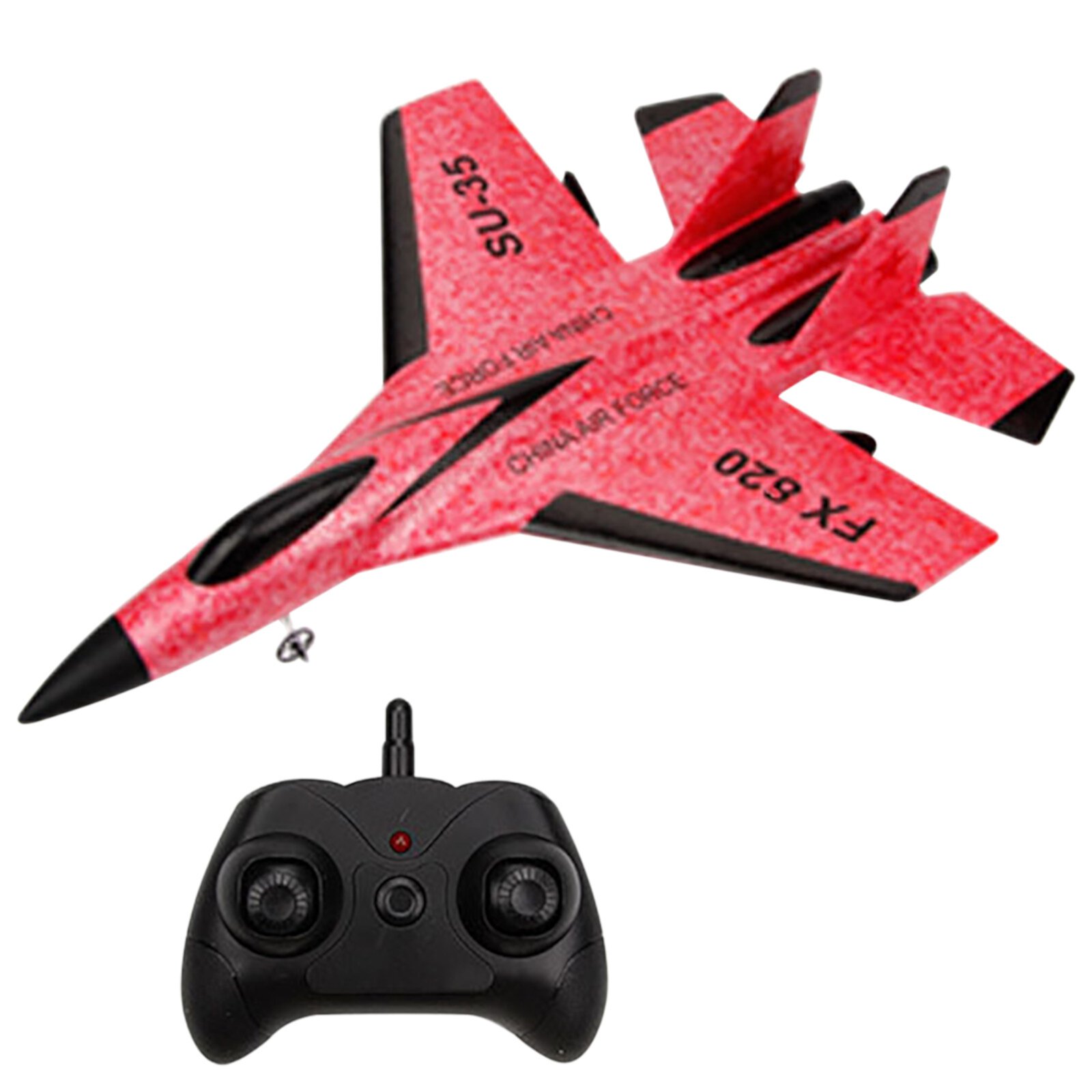 Floleo Clearance SU35 Remote Control Fighter Plane Fixed Wing Remote Control Glider Toy Christmas Gifts Kayannuo