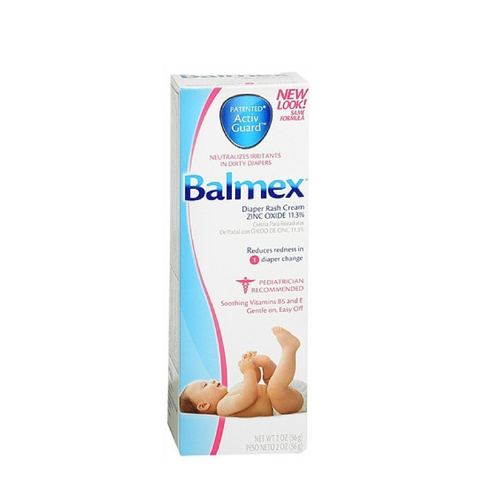 Balmex Diaper Rash Cream 2 Oz (Pack of 2) by CHATTEM Balmex