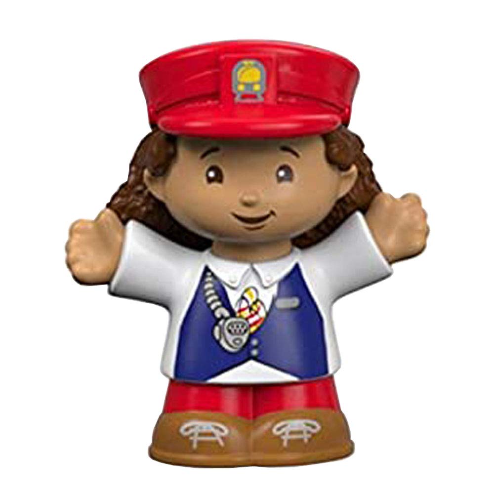 Replacement Parts for Little People Playset - Fisher-Price Playset FPM58 & DYP25 ~ Friendly Passengers Train ~ Replacement Figure Train Conductor Kathy Fisher-Price