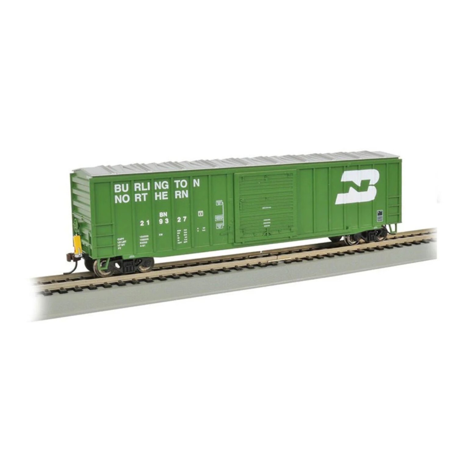 Bachmann 14902 HO Burlington Northern 50' Outside Braced Box Car with FRED Unknown