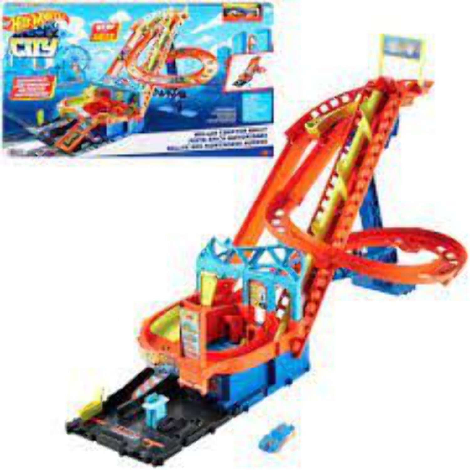 Hot Wheels City Roller Coaster Rally Unknown