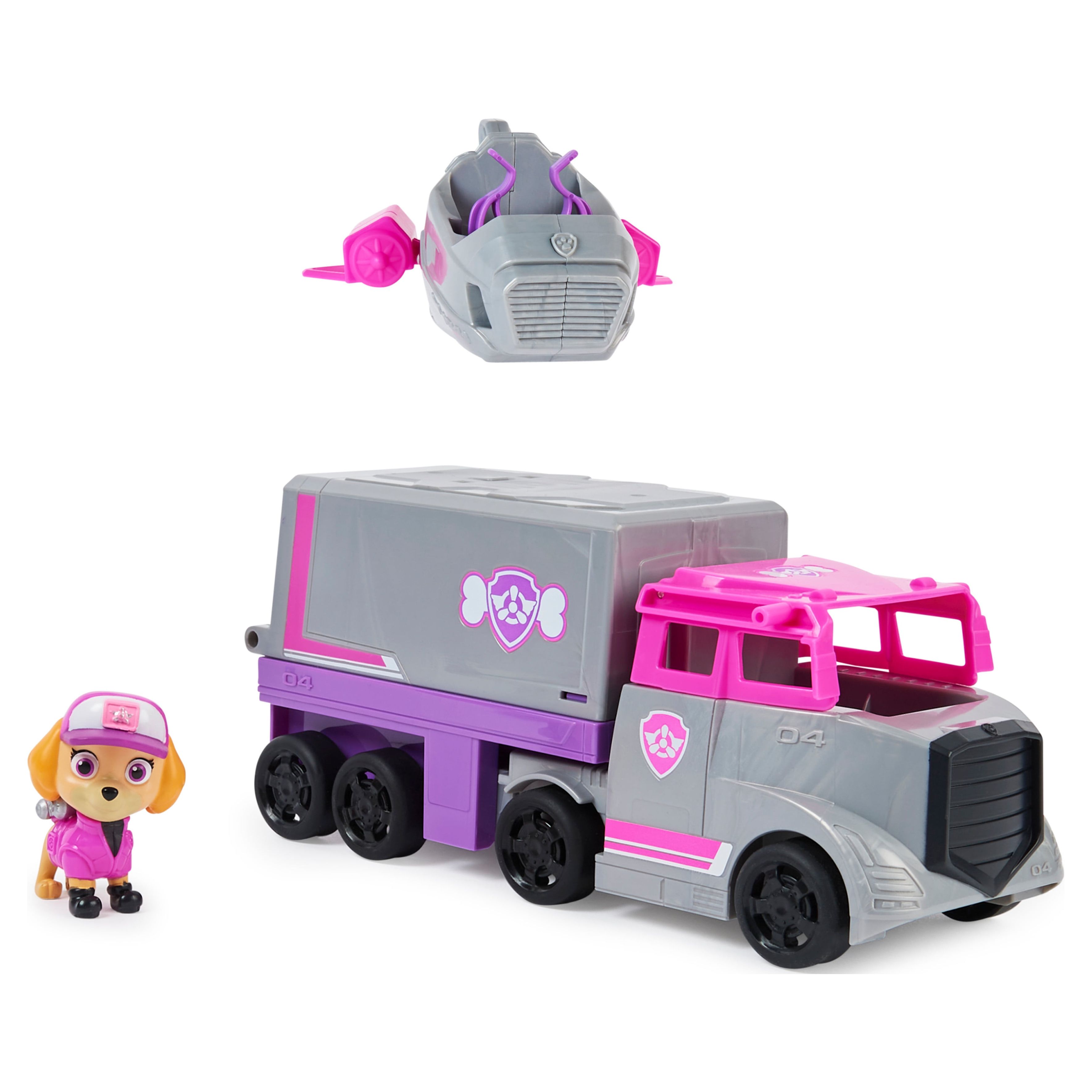 PAW Patrol, Big Truck Pup’s Skye Transforming Vehicle and Figure Paw Patrol