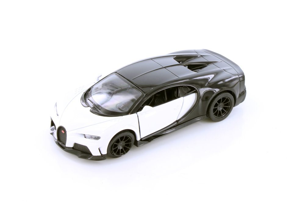 Bugatti Chiron Supersport, White - Kinsmart 5423D - 1/38 scale Diecast Model Toy Car KiNSMART