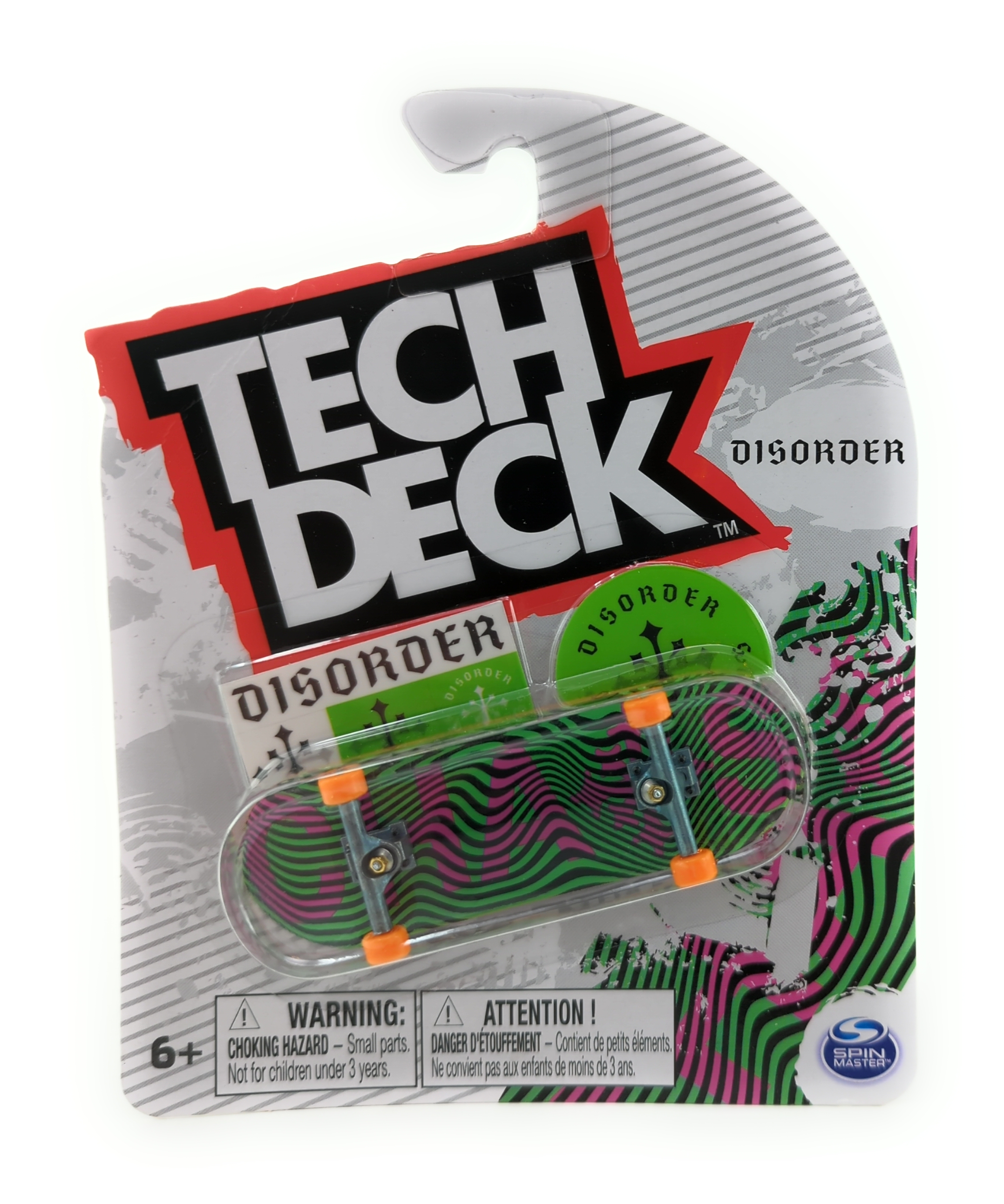 Tech Deck Disorder Skateboards Chaos Complete 96mm Fingerboard Tech Deck