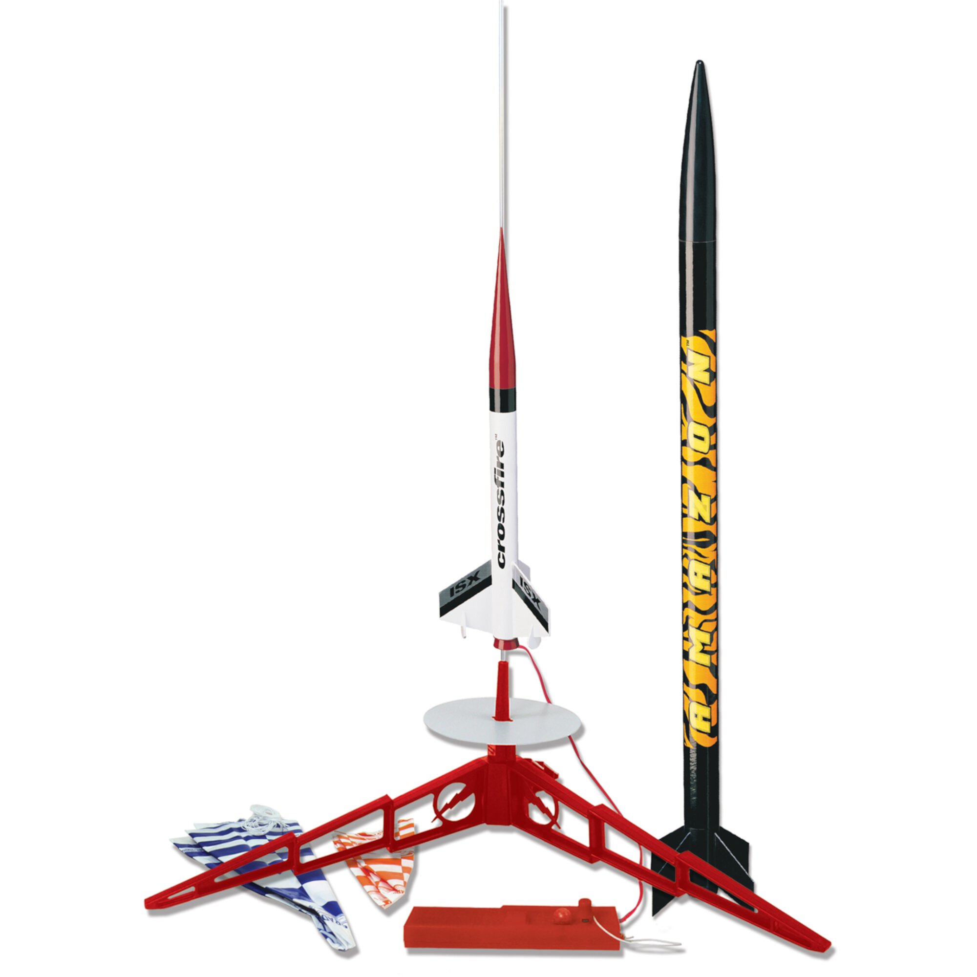 Estes Tandem-X Flying Model Rocket Launch Set Estes