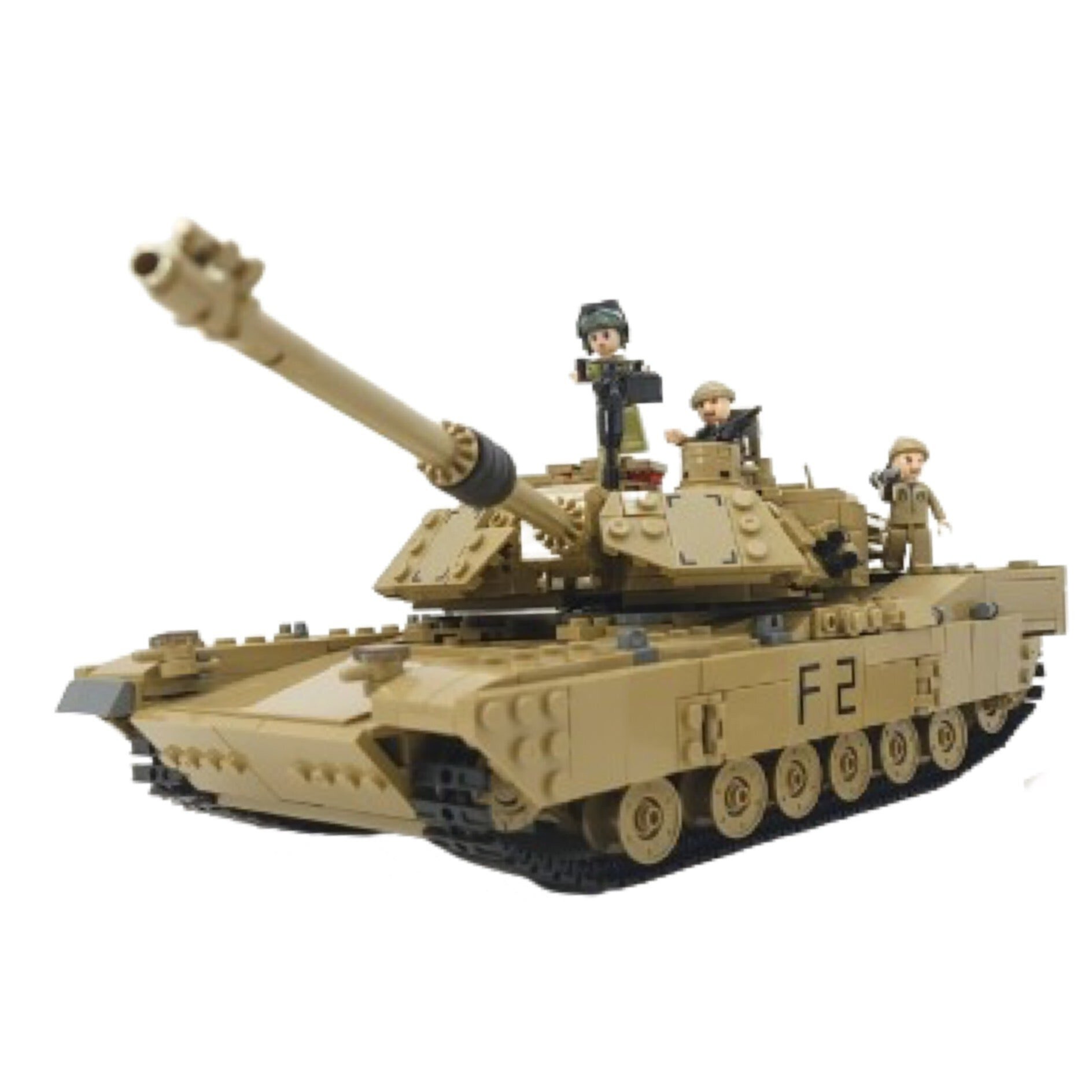 General Jim's US M1A2 Abrams Main Battle Tank and Hummer Building Blocks Toy Bricks | Compatible with Lego, Cobi, Wange, Sembo and all major brick building brands. General Jim's Toys & Bricks