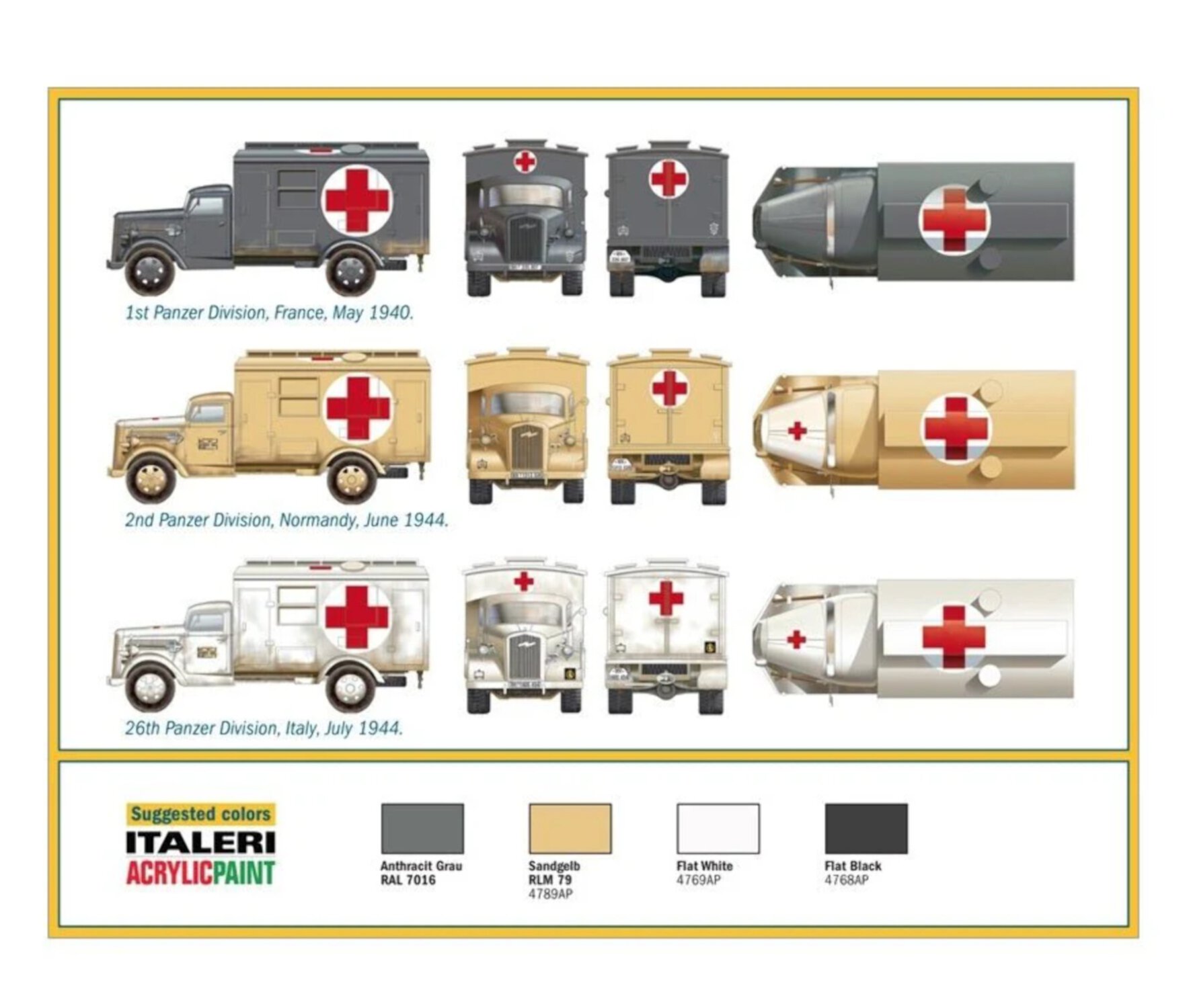 7055 1/72 Kfz 305 Ambulance Unknown