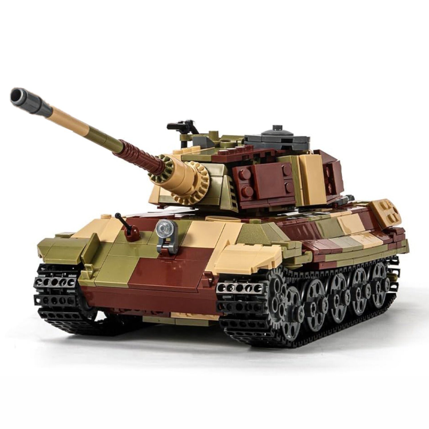 Syrinx Tiger II Army Tank Building Sets for Boys Adults, Compatible with Lego SYRINX