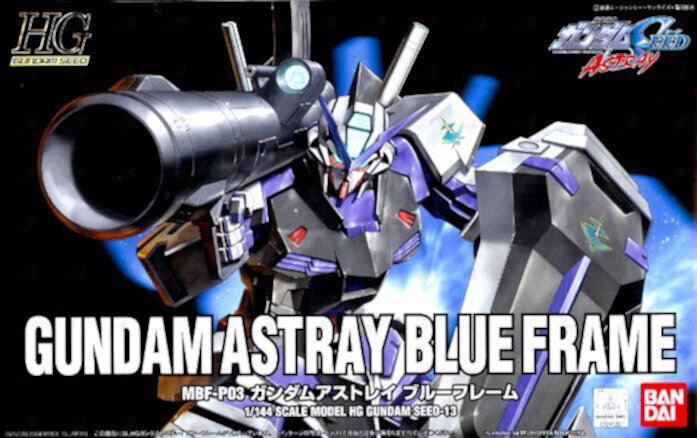 Bandai Hobby Gundam SEED #13 Astray Blue Frame HG 1/144 Model Kit Gundam