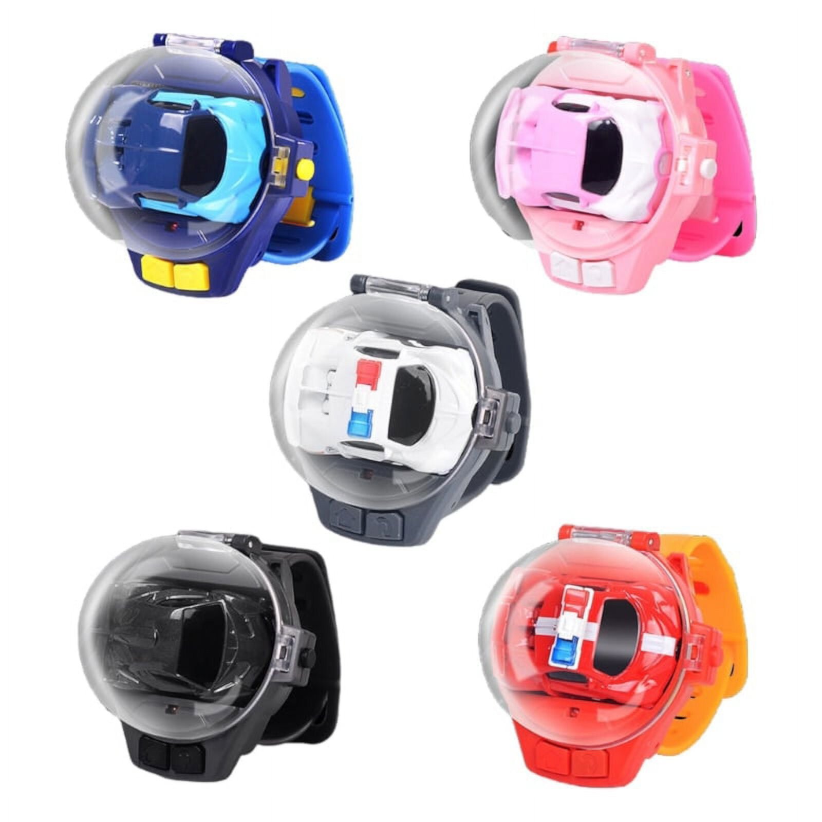 Mini Watch Control Car Cute RC Car Accompany with Your Kids Gift for Boys Kids on Birthday ChristmasWatch RC Car Toy? 1-Pack Red? ZHANGHENG