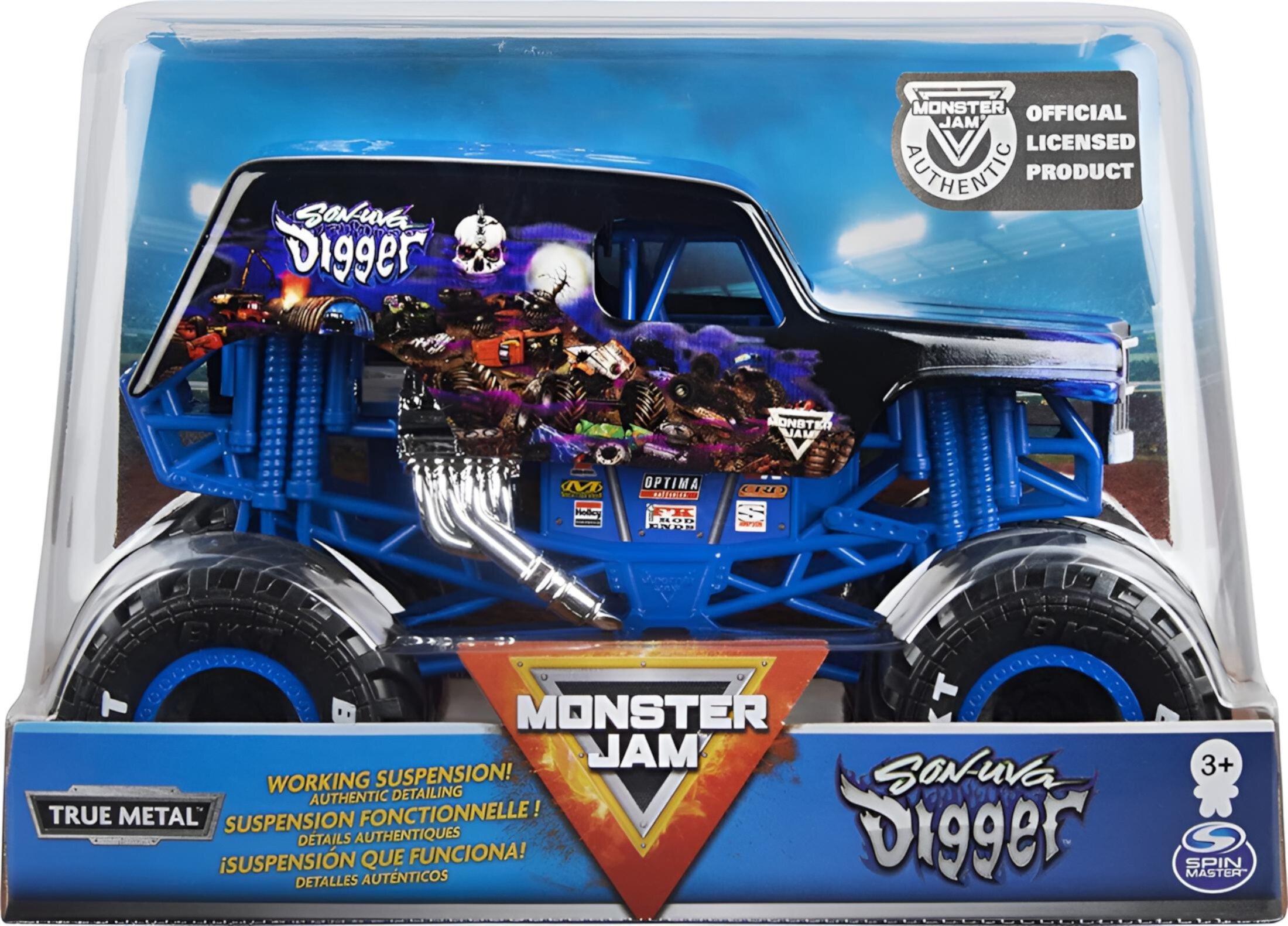 Monster Jam Official Son-uva Digger Monster Truck Monster Jam