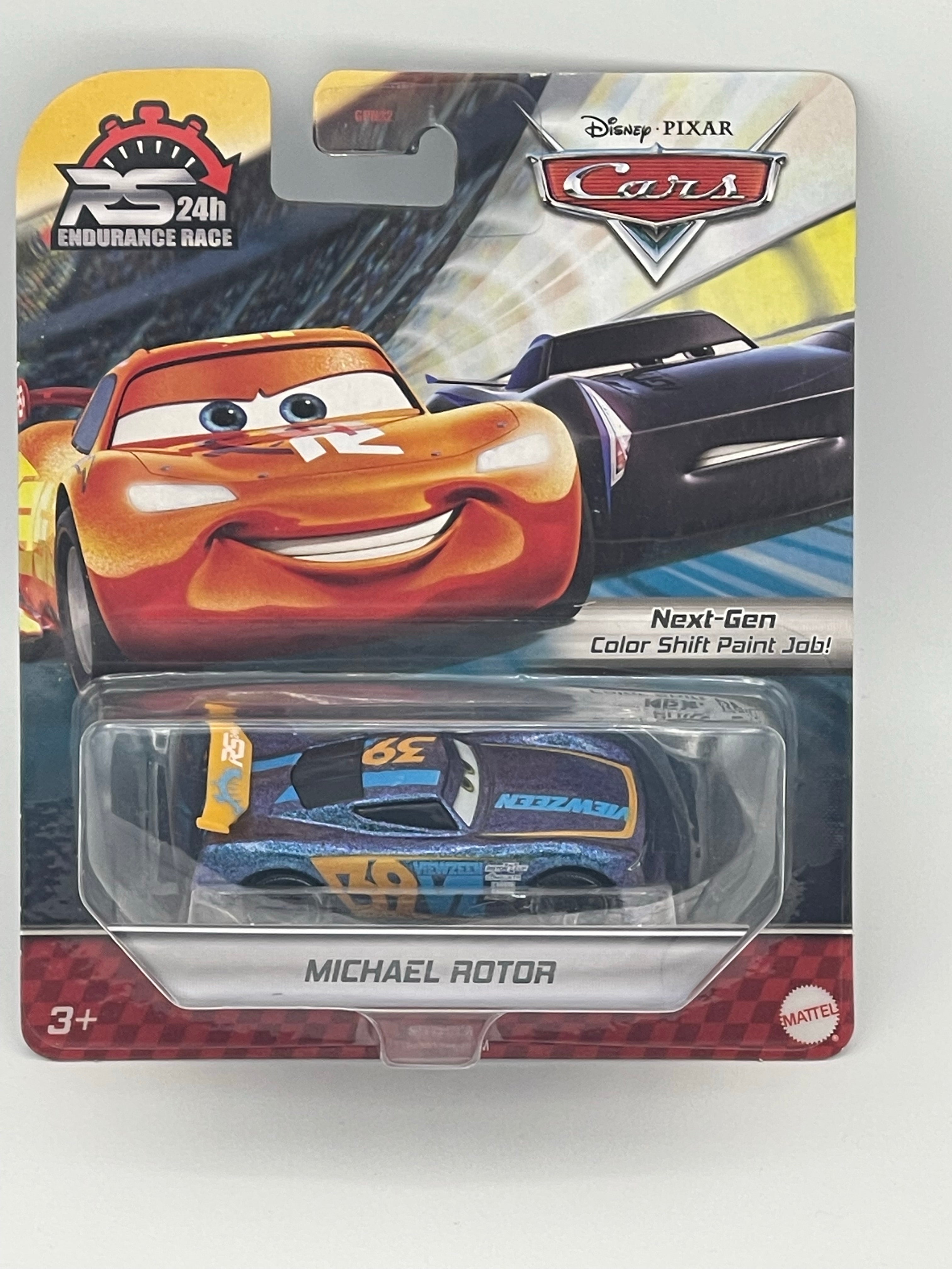 Disney and Pixar Cars Rust-Eze Speedway Next Gen 24-Hr Endurance Race Vehicles Disney Pixar Cars