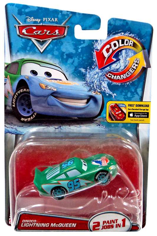 Disney Cars Color Changers Dinoco Lightning McQueen Diecast Car [2016] Disney Pixar Cars