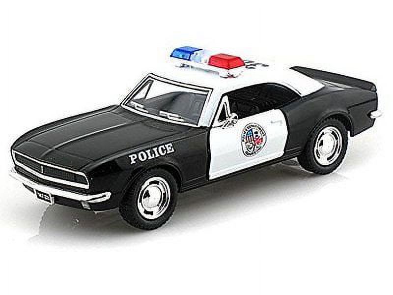 5" Kinsmart 1967 Chevrolet Camaro Z/28 Police Car Diecast Model 1:37 Chevy KiNSMART