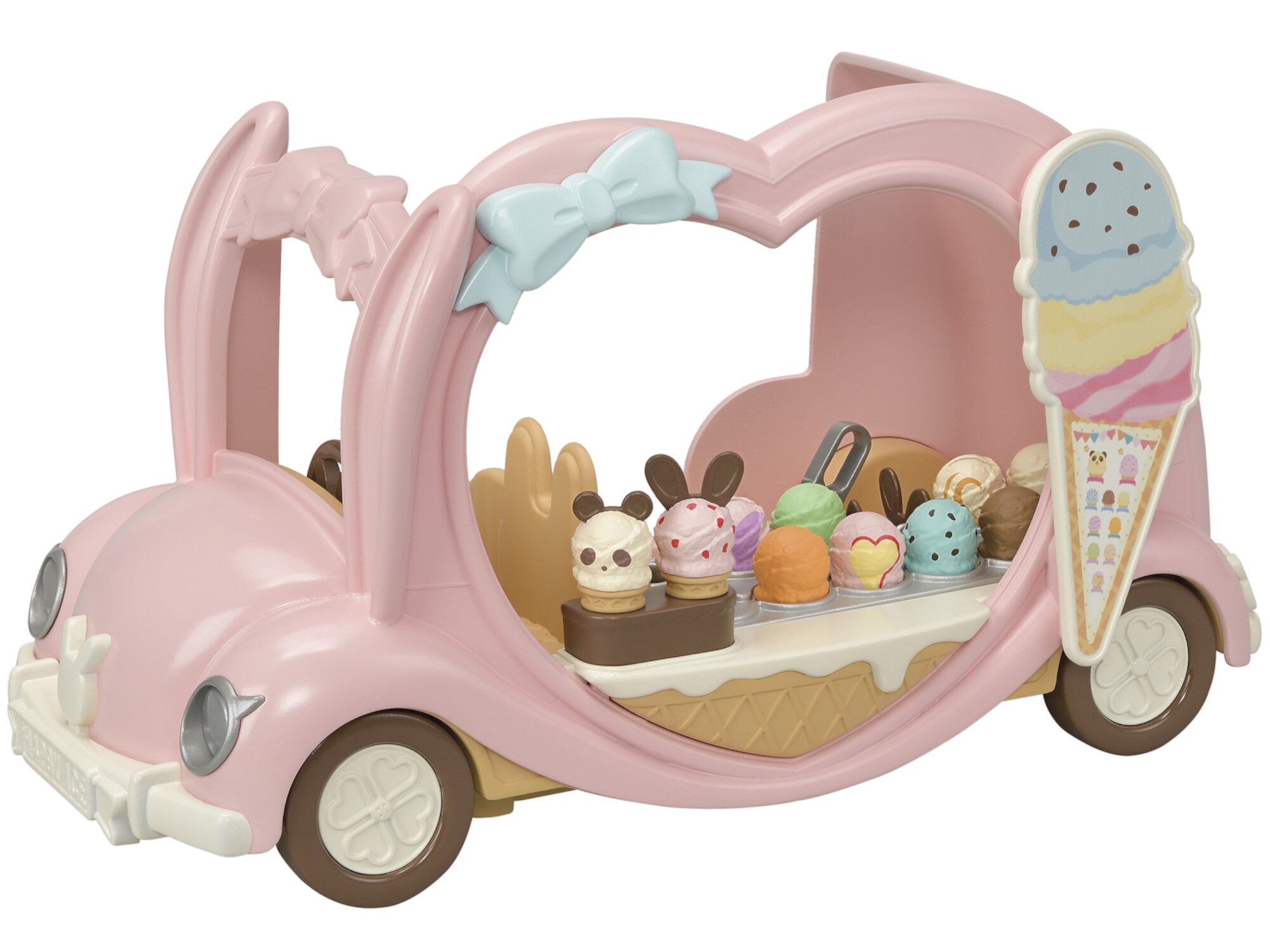 Calico Critters Ice Cream Van, Toy Vehicle for Dolls Calico Critters