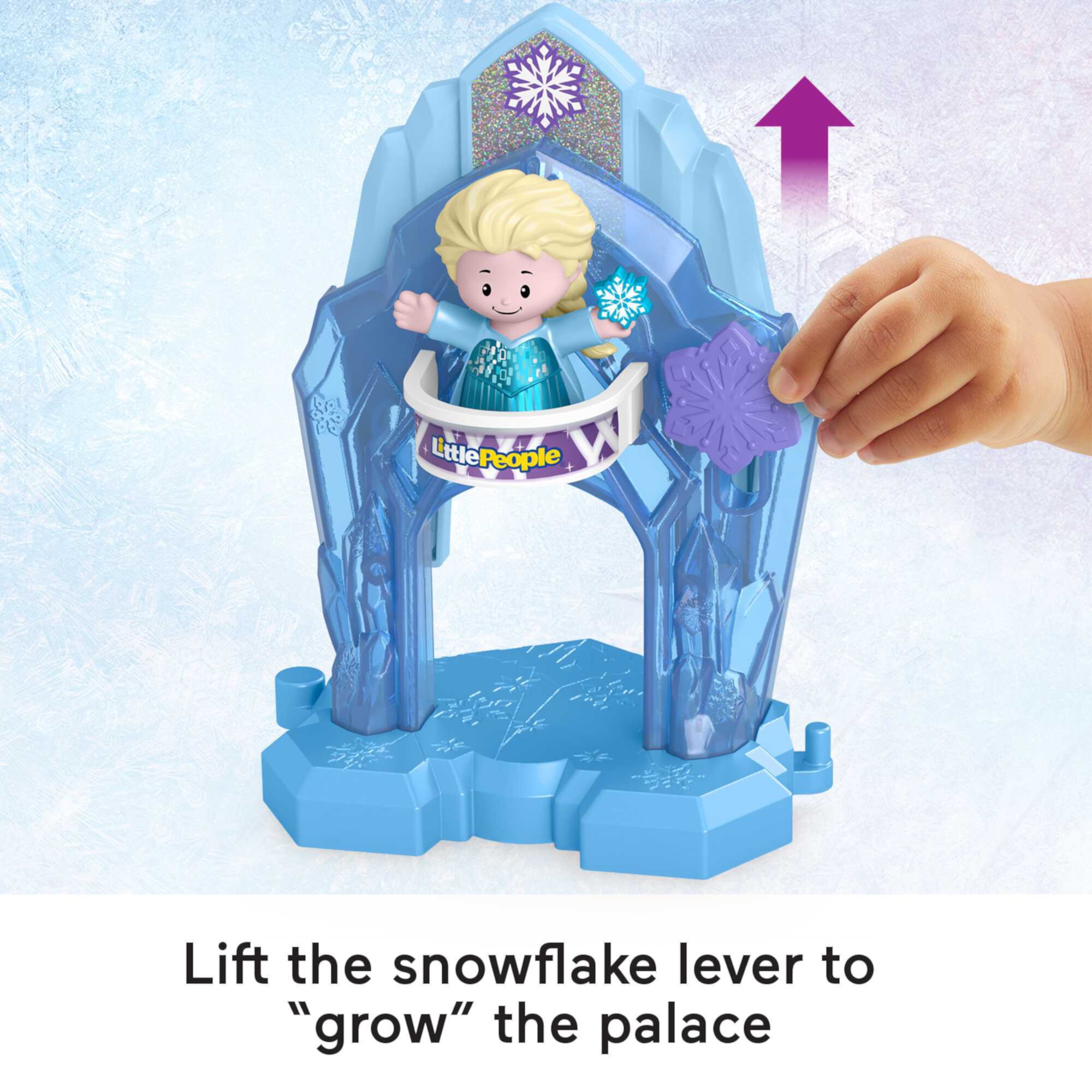 Disney Frozen Snowflake Village Little People Toddler Playset with Anna Elsa & Olaf Figures Little People