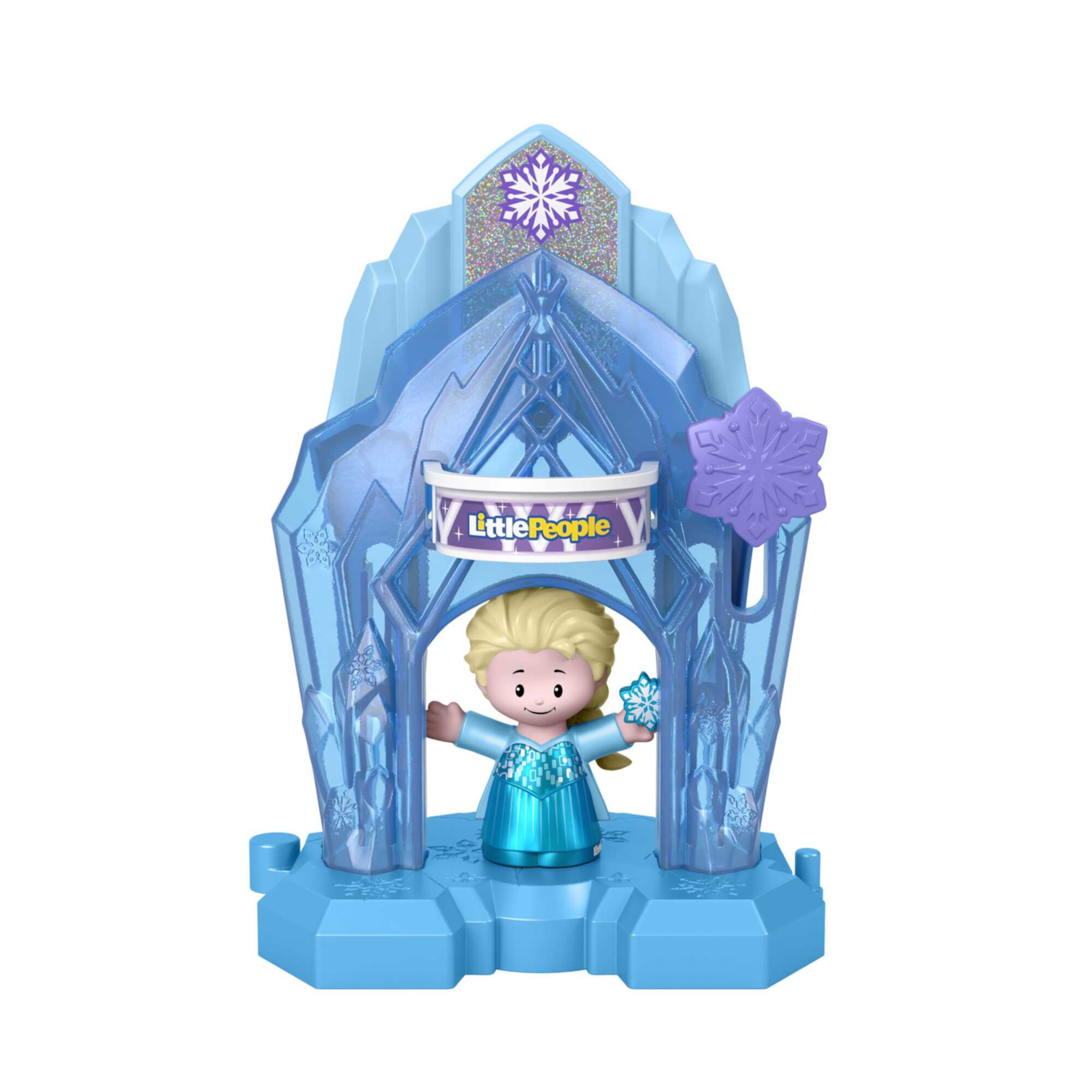 Disney Frozen Elsa’s Palace Little People Portable Playset with Figure for Toddlers Little People