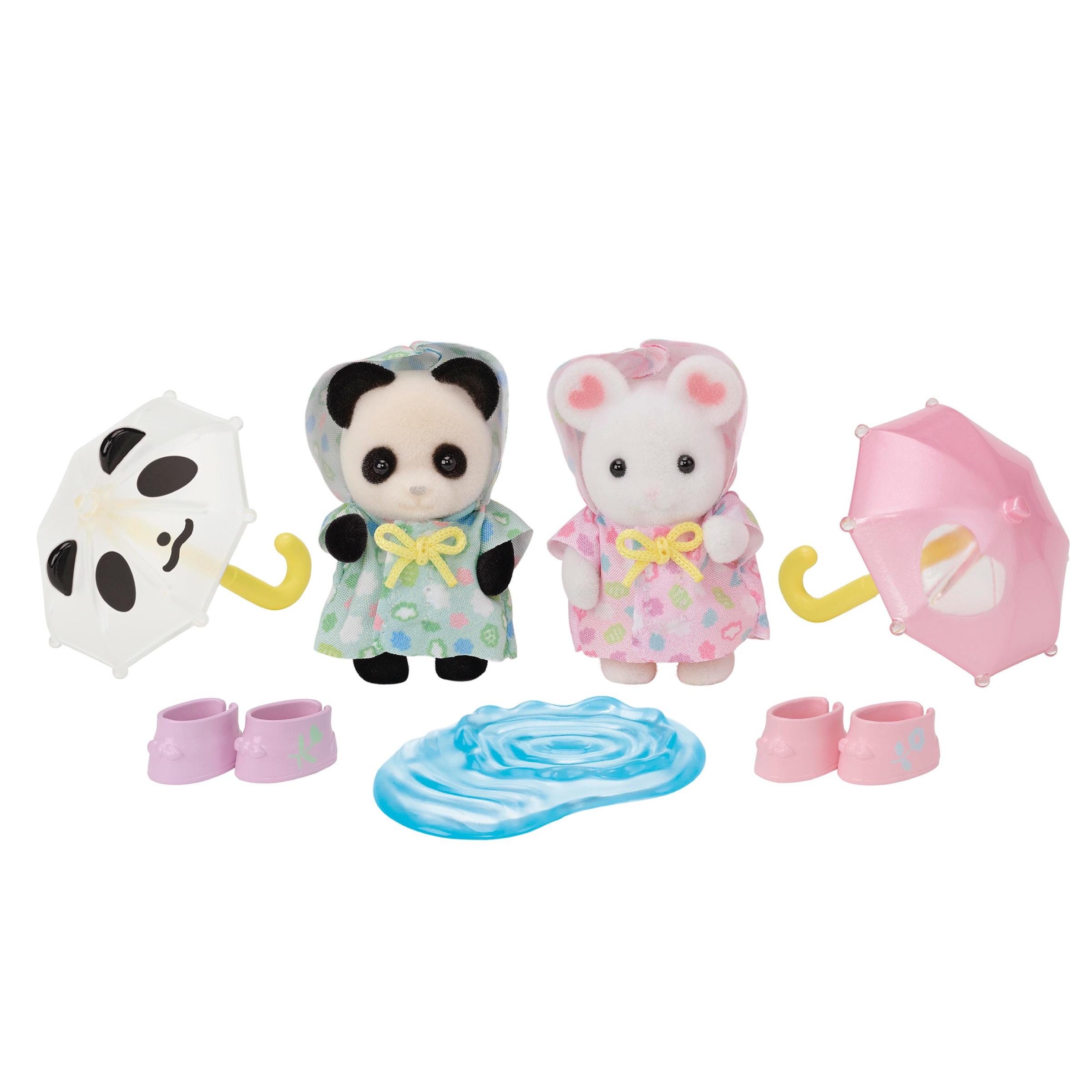 Calico Critters Nursery Friends - Rainy Day Duo Calico Critters