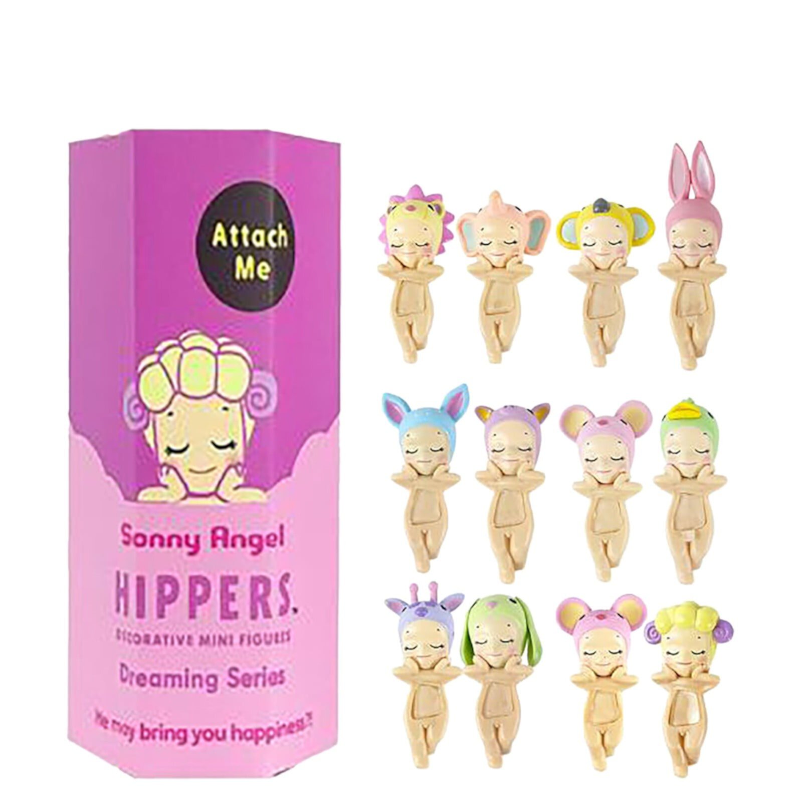 Big Sale! 1Pcs Sonny Angel HIPPERS- Fourth Generation Animal - Mini Lying posture,all Series, Original Mini Figure/Limited Edition - 1 Sealed Blind Box - Birthday Gifts for Kids Boys Girls BDDVIQNN