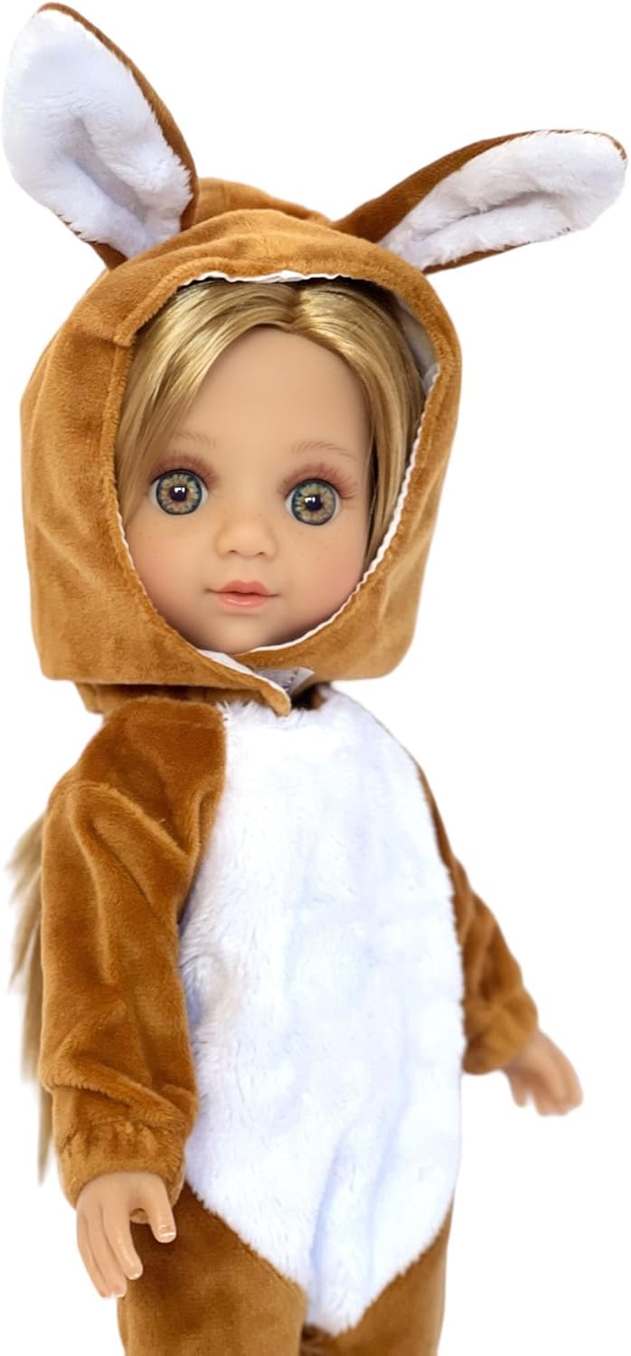 MBD®  Brown Easter Bunny Costume Fits 14 Inch Dolls - Doll Clothes My Brittany's