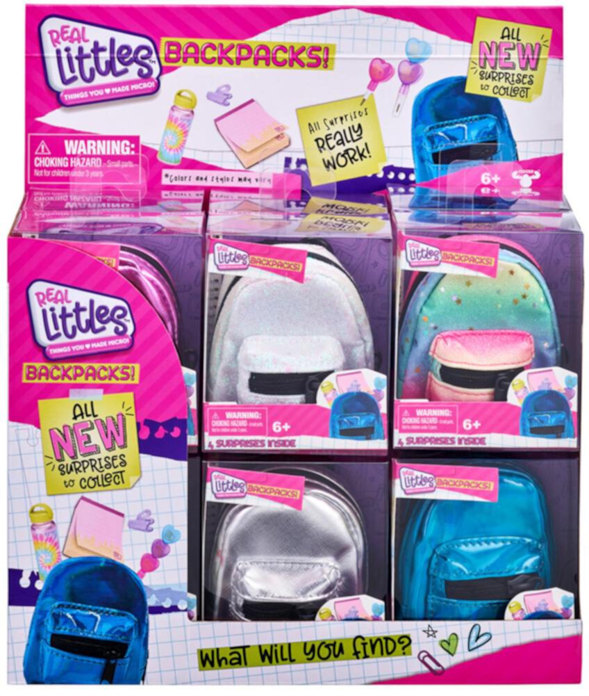 Shopkins Real Littles Toy Backpacks Exclusive Single Pack - Series 3 Knick Knack Toy Shack