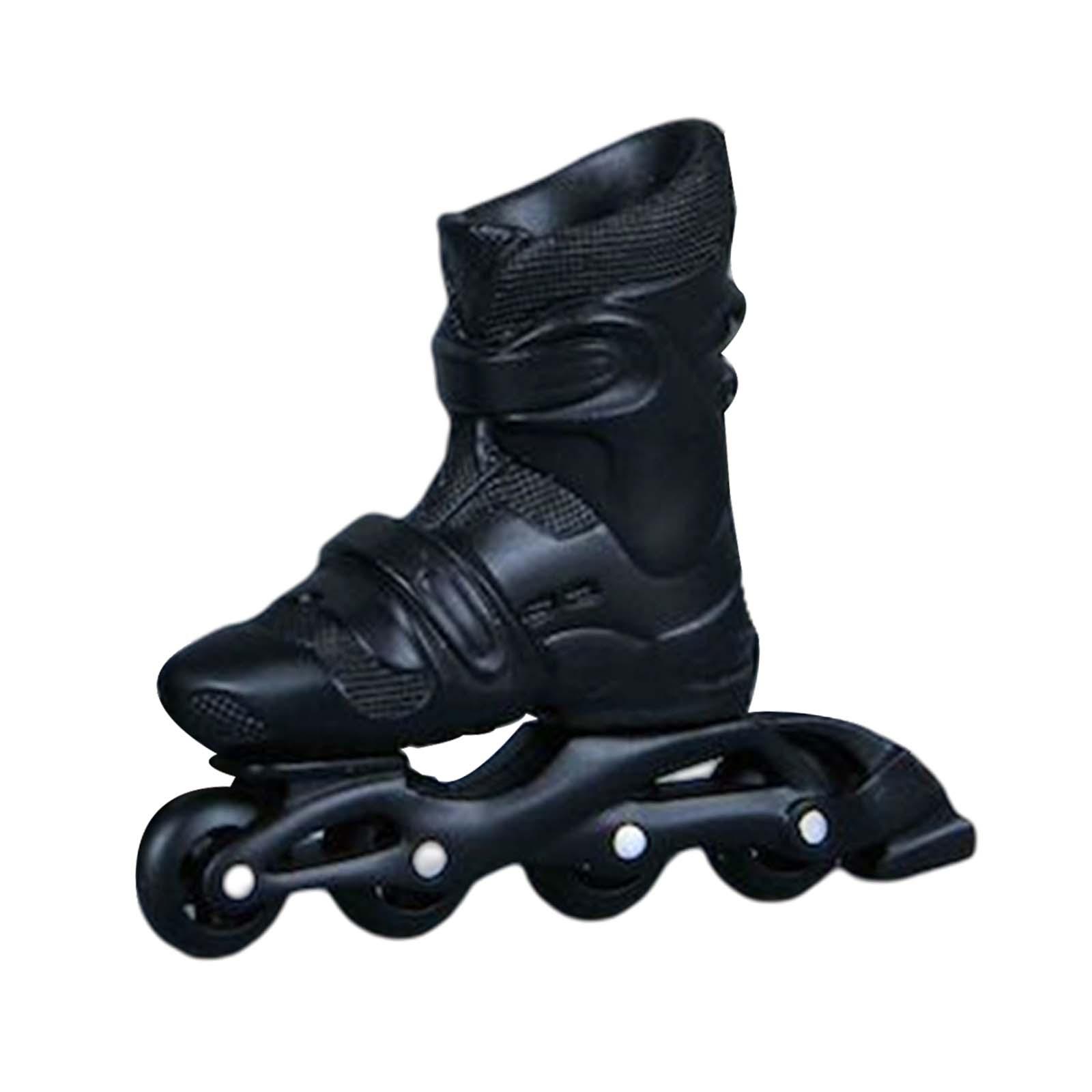 Fashion 1:6 Scale Roller Skates Collection Toys,Miniature Shoes Model for 12" Male Figures Dress up Accs Black MERIGLARE