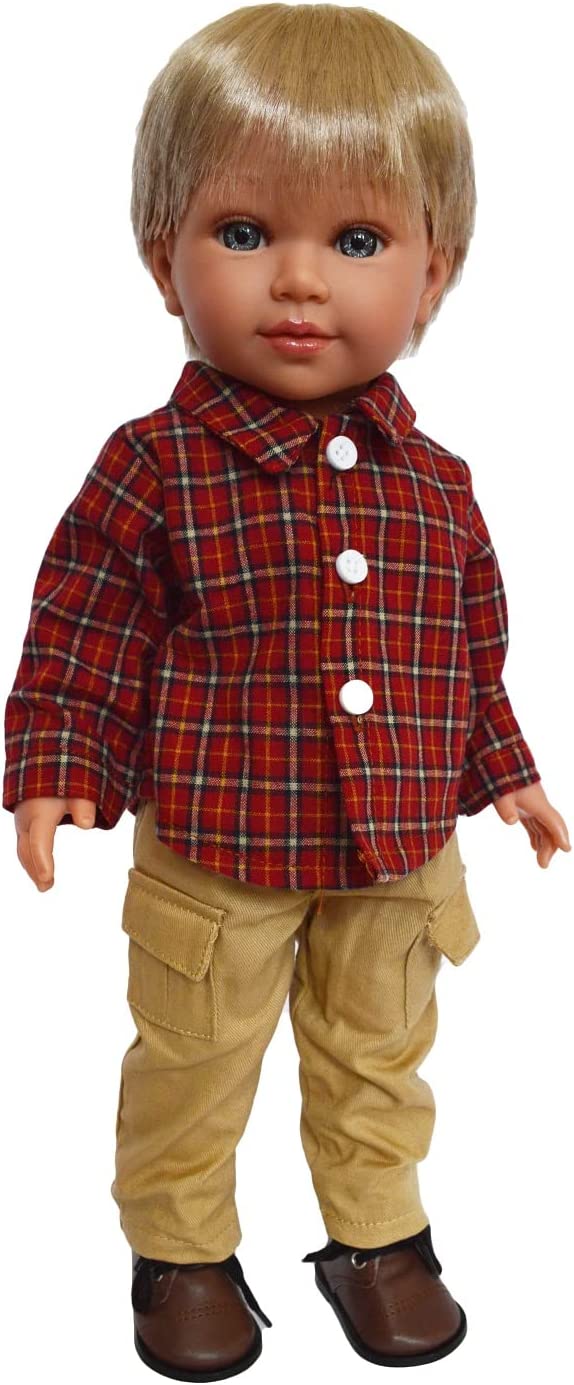 Woodland Red Plaid Outfit Fits 18 Inch Dolls My Brittany's