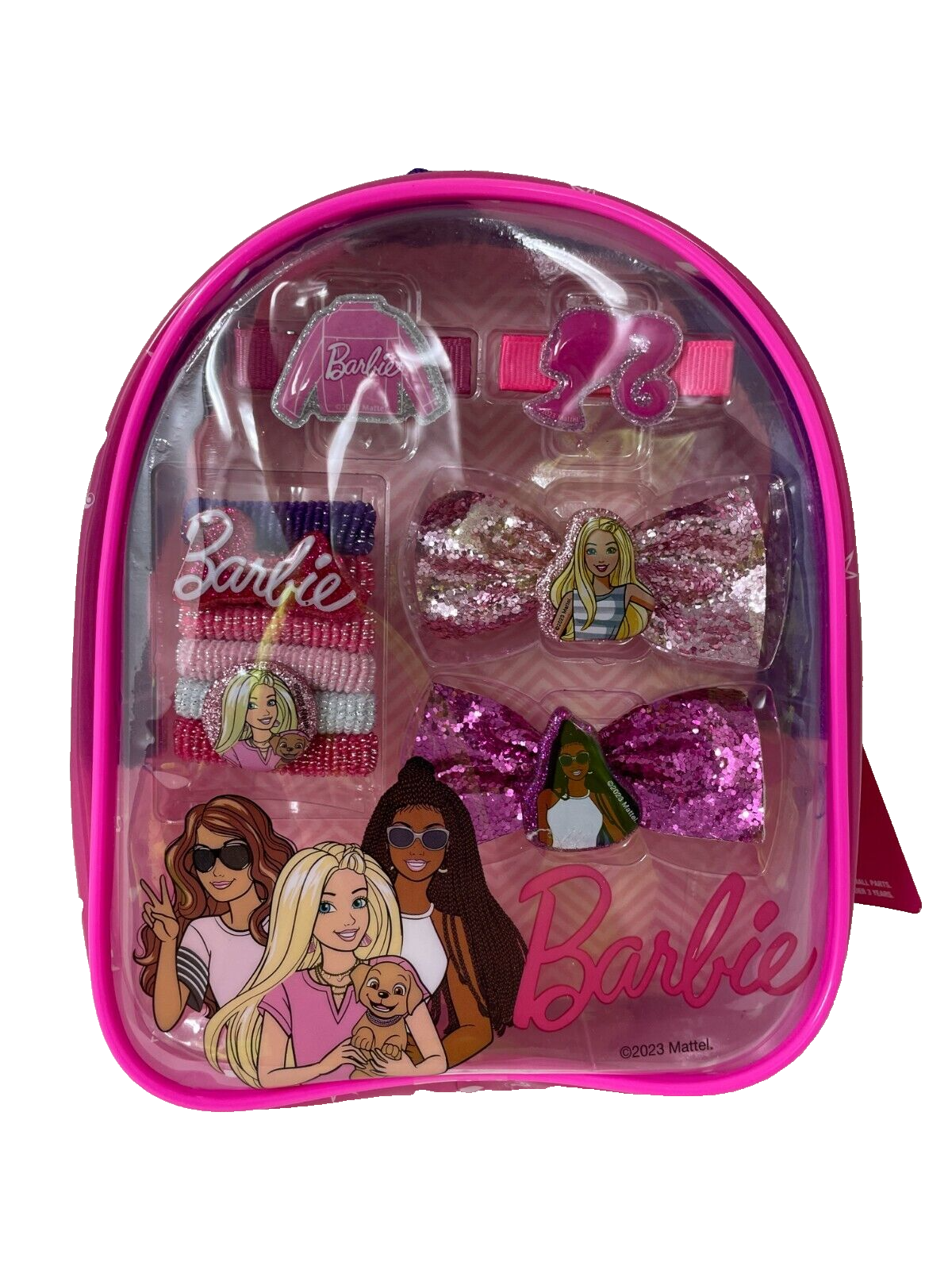 Barbie Hair Accessory Backpack. Barbie