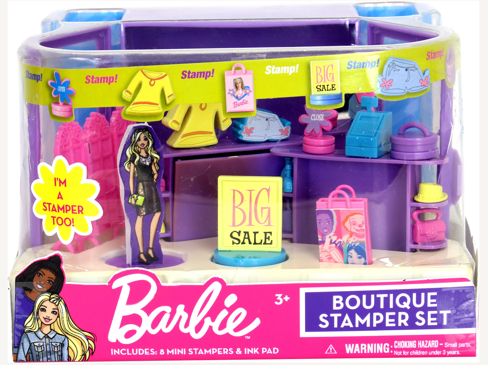 Barbie Boutique Stamp Set, for Ages 3+ Barbie