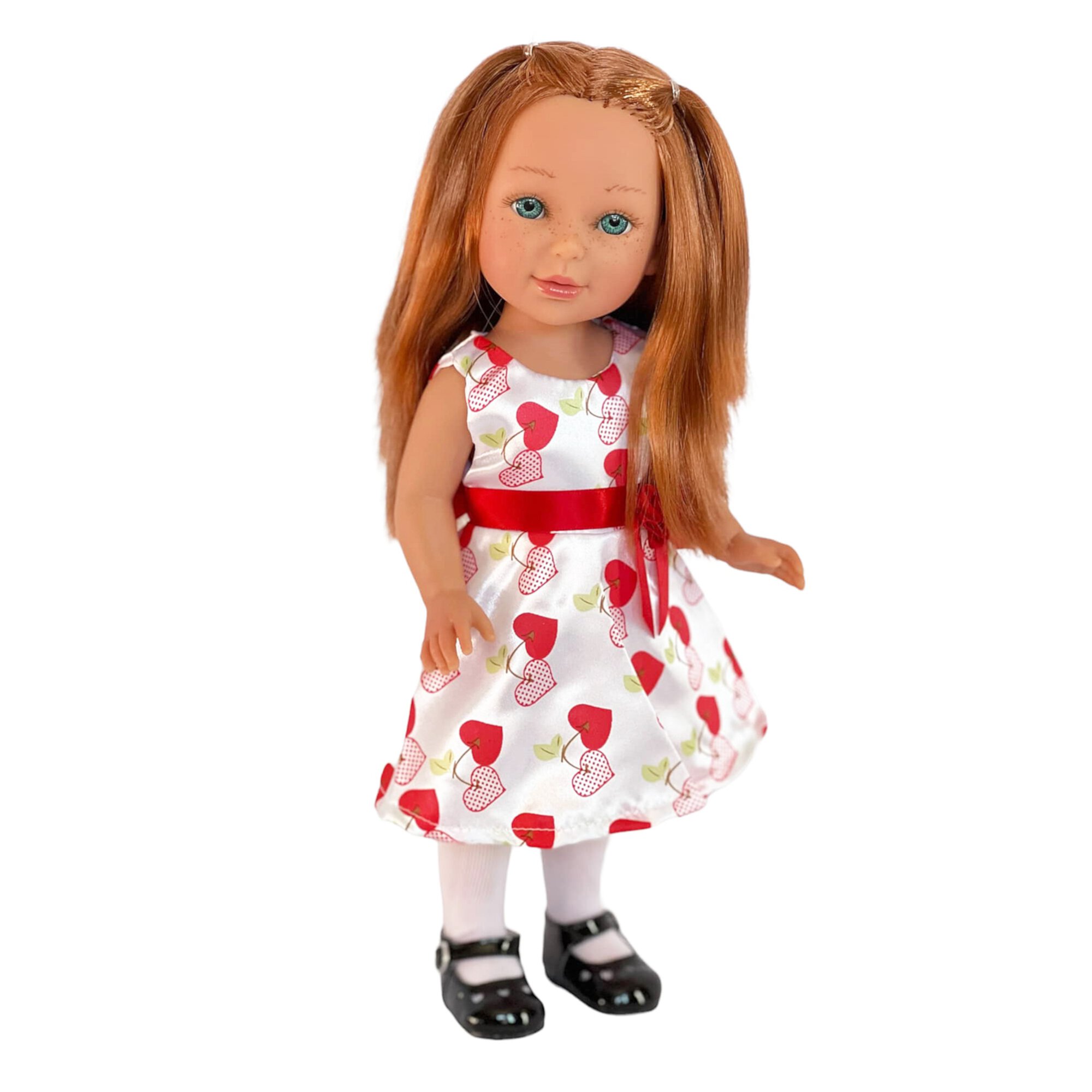 My Brittany's Satin Valentines Day Heart Dress for Lorelei and Friends Dolls and other 14-14.5 Fashion Girl Dolls My Brittany's