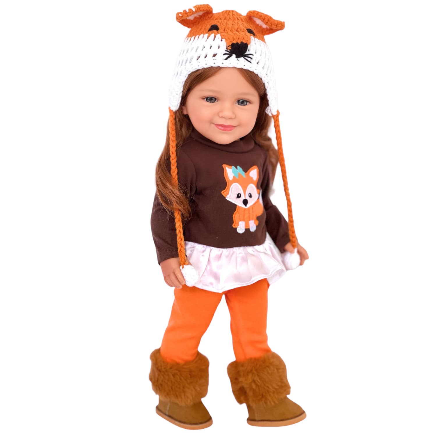 18 Inch Doll Clothes- Woodland Fox Outfit Fits 18 inch Kennedy and Friends Dolls and Other 18 inch Dolls My Brittany's