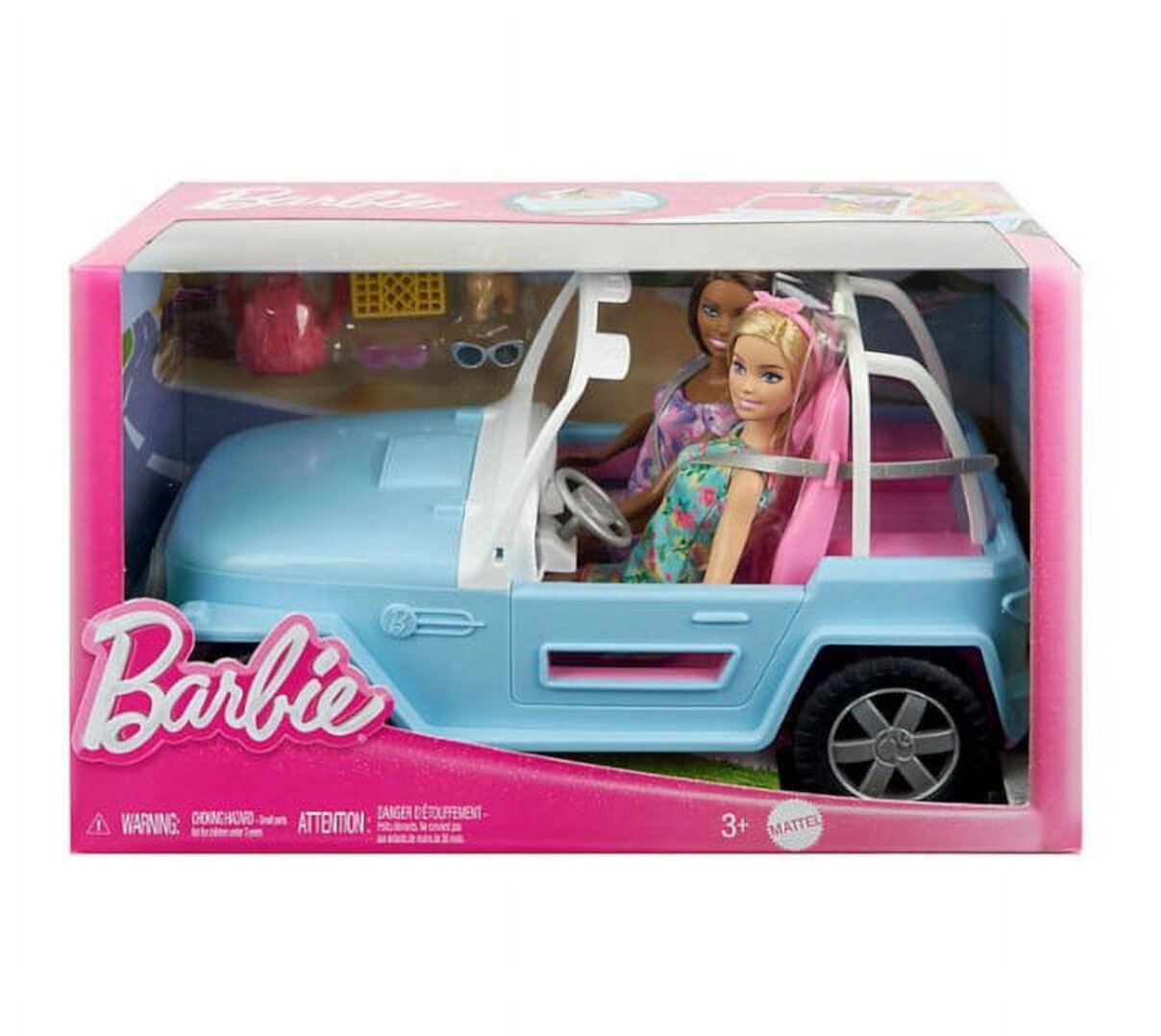 Exclusive Barbie Dolls Vehicle Playset with Accessories Barbie