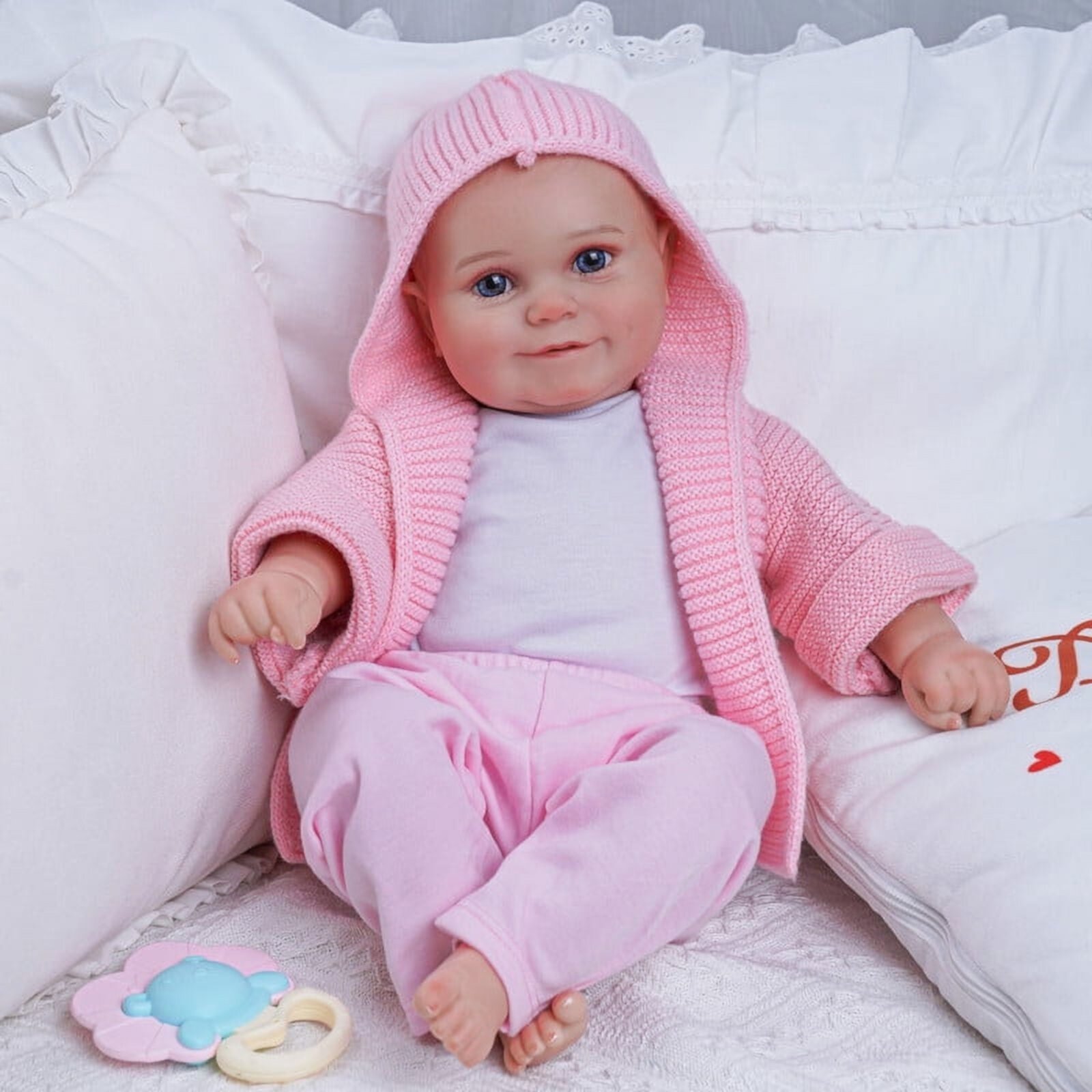 Lifelike Reborn Baby Dolls Girl - 20 Inch Real Life Realistic-Newborn Baby Dolls with Accessories Gift Set for Kids Rsgdolls