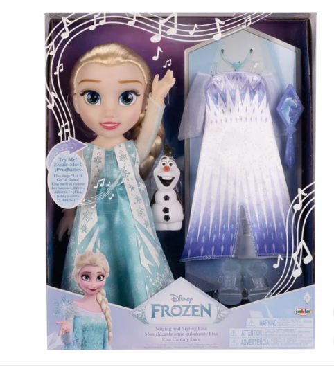 Disney Princess Singing and Styling Doll Elsa Disney