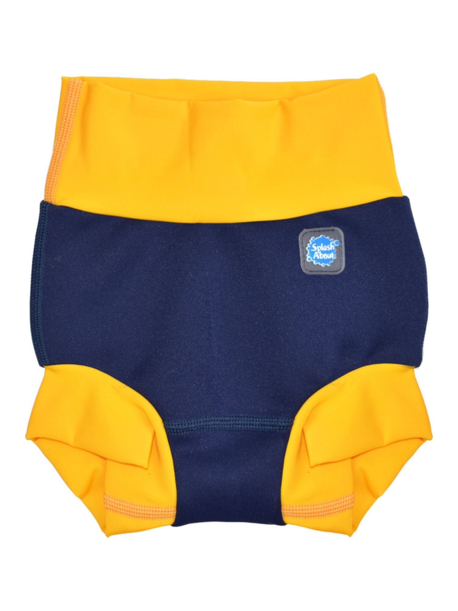 Splash About Happy Nappy Duo, Navy/Yellow, 6-12 Months Splash About