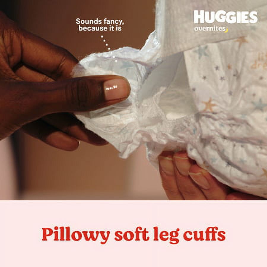 Huggies Overnites NIghttime Baby Diaper (Choose Your Size & Count) Huggies