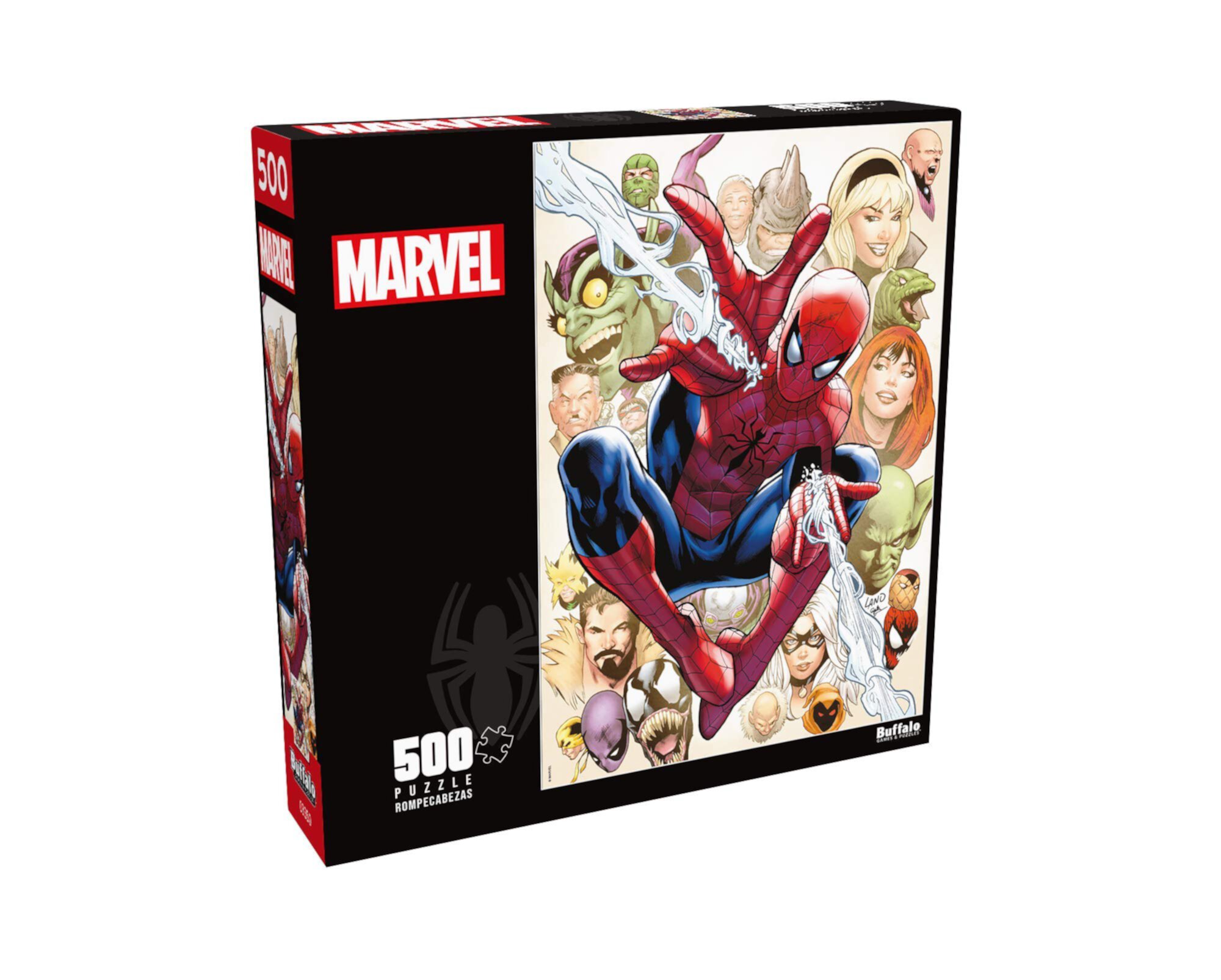 Buffalo Games Marvel The Amazing Spider-Man 500-Piece Interlocking Jigsaw Puzzle for Adults Ages 14+ Buffalo Games