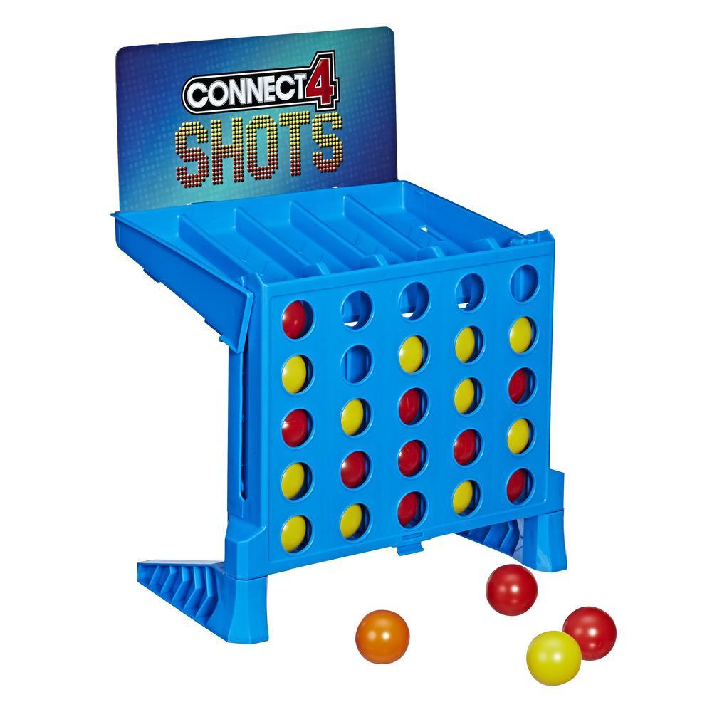 Игра Connect 4 Shots, для активных игроков от 8 лет и старше, быстрые броски, 2 и более участников Hasbro