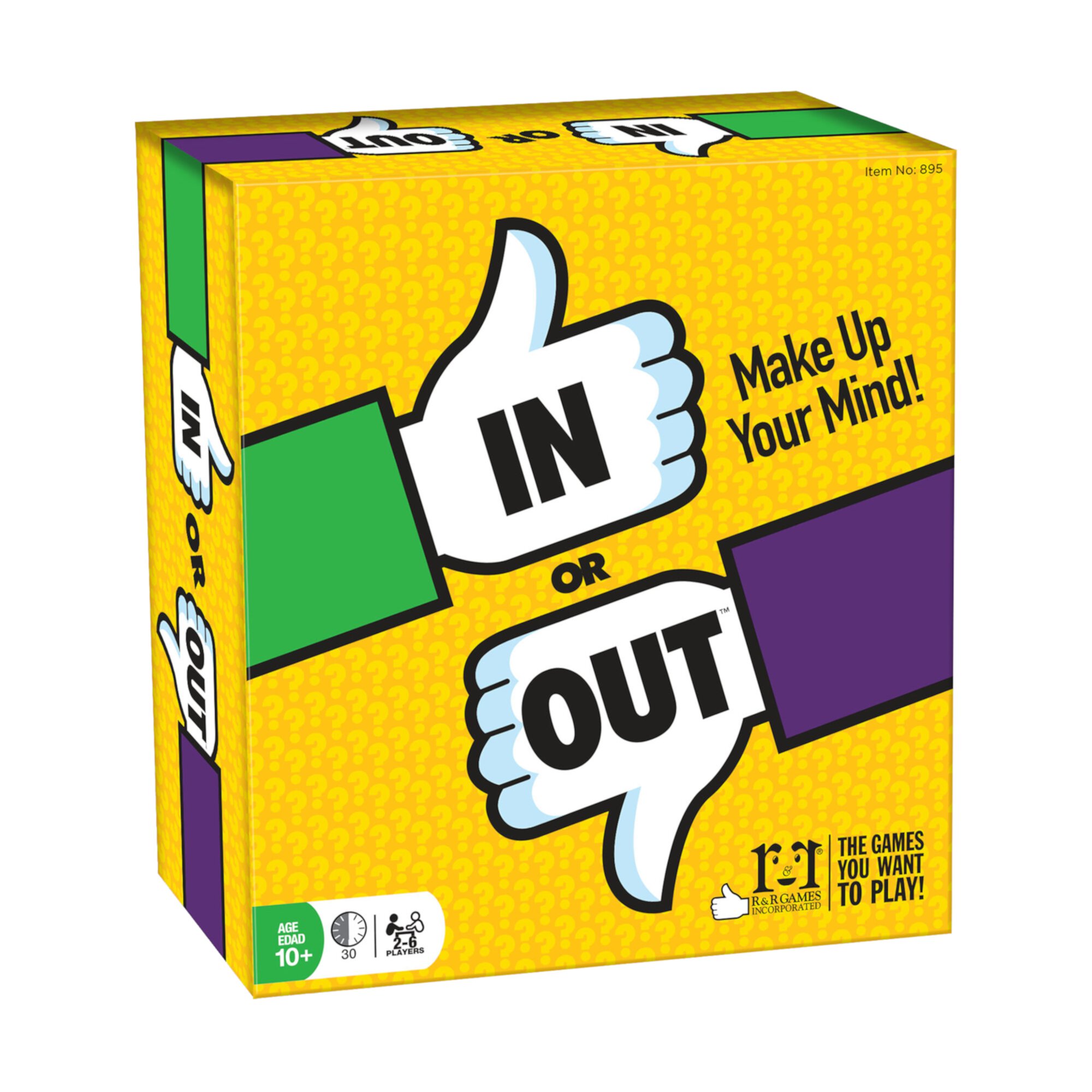 In or Out - The Trivia Party Game R&R Games