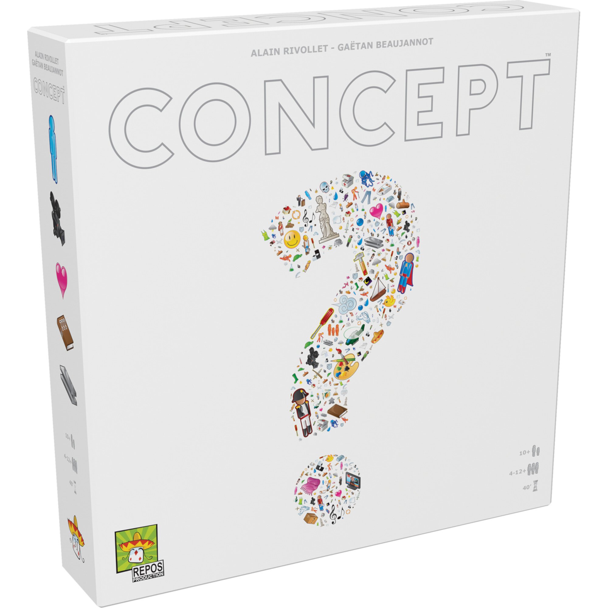 Concept Party Board Game for Ages 10 and up, from Asmodee Asmodee