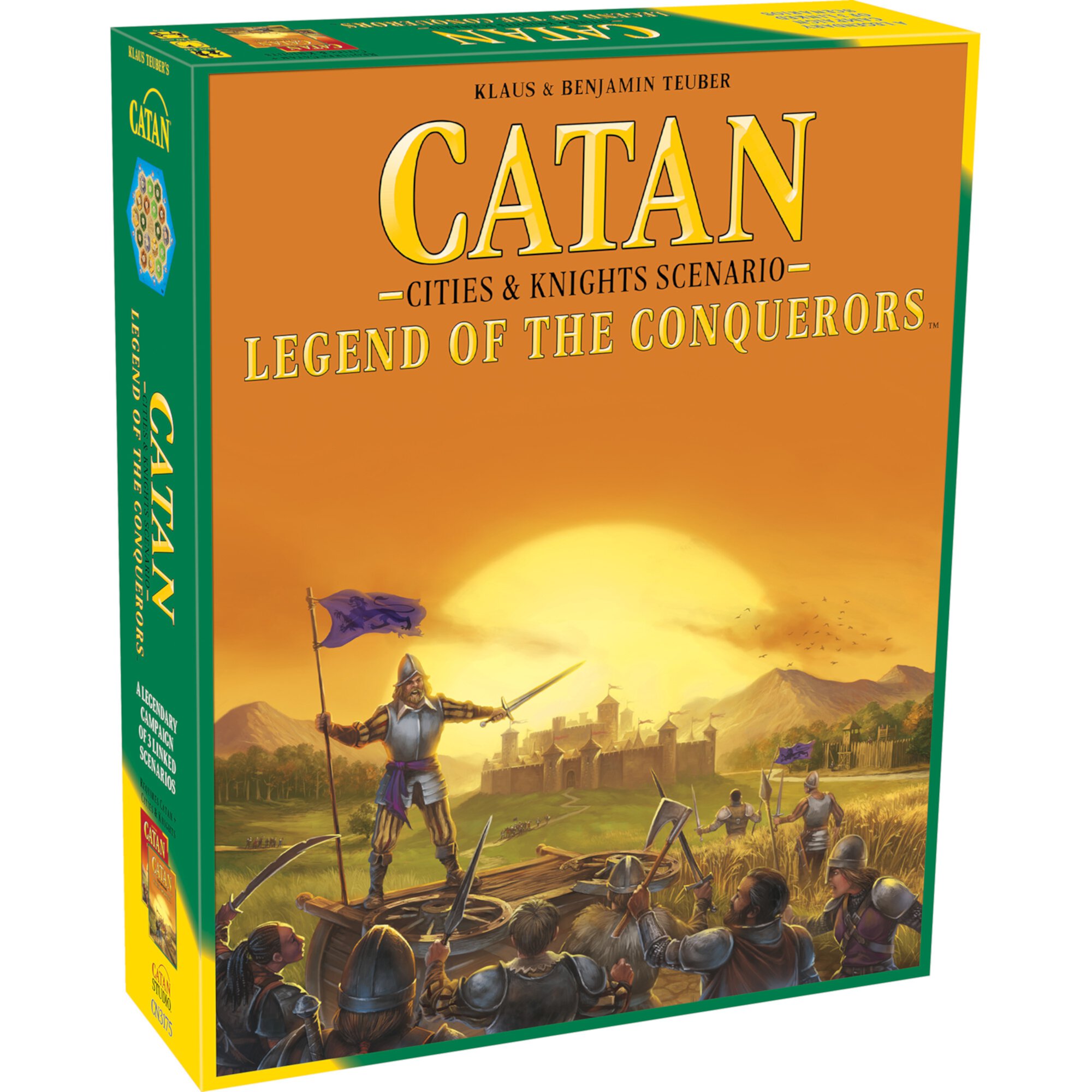 CATAN – Legend of the Conquerors Strategy Board Game for ages 14 and up, from Asmodee Asmodee