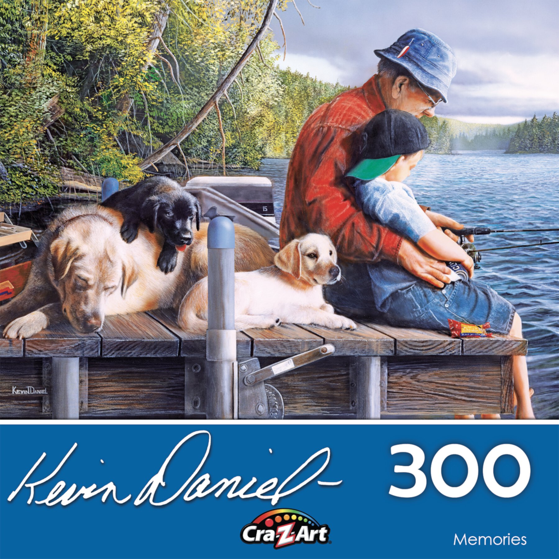 Cra-Z-Art Kevin Daniel 300-Piece Memories Jigsaw Puzzle Cra-Z-Art