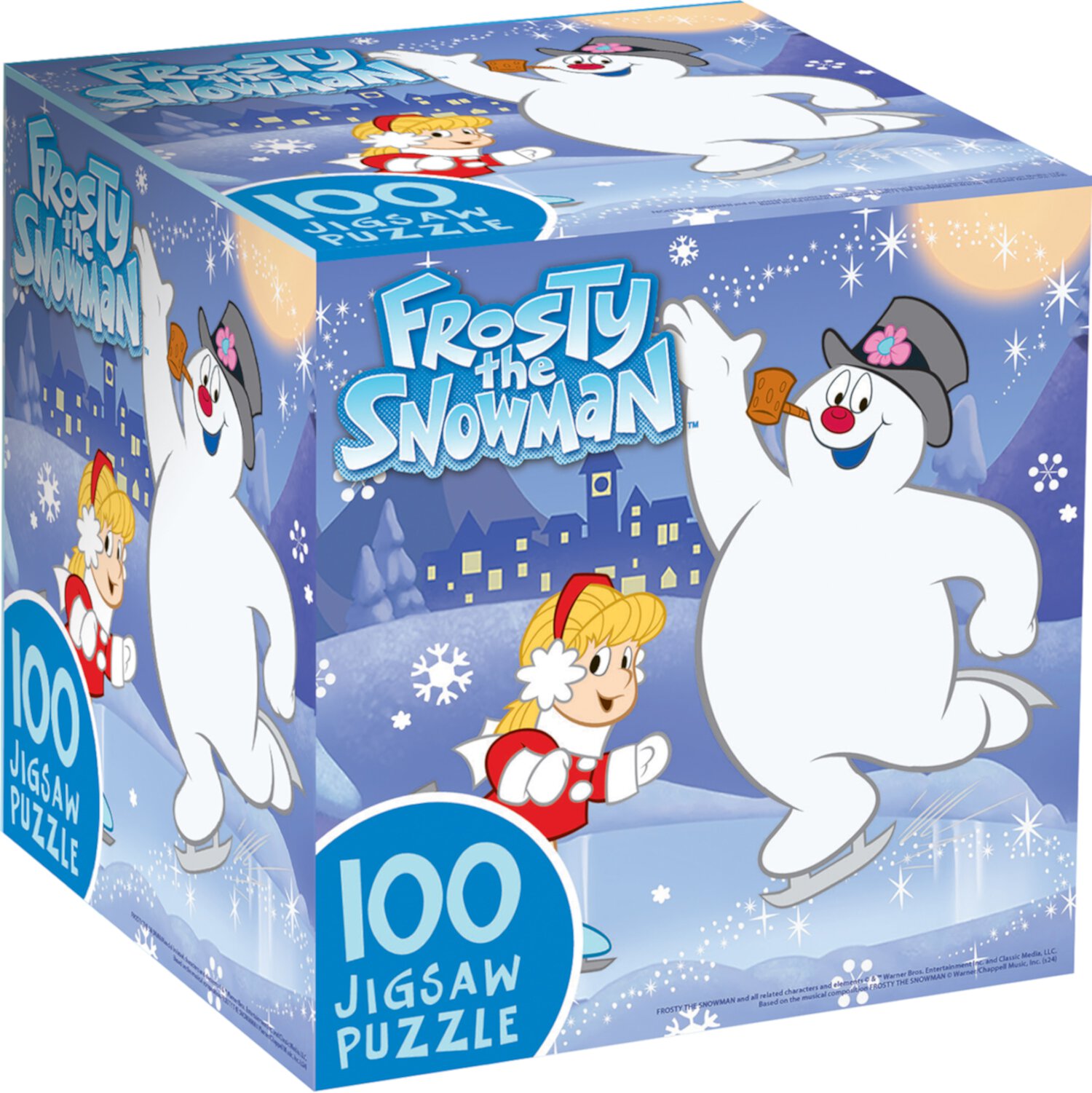 MasterPieces Frosty the Snowman 100 Piece Puzzle Visit the MasterPieces Store