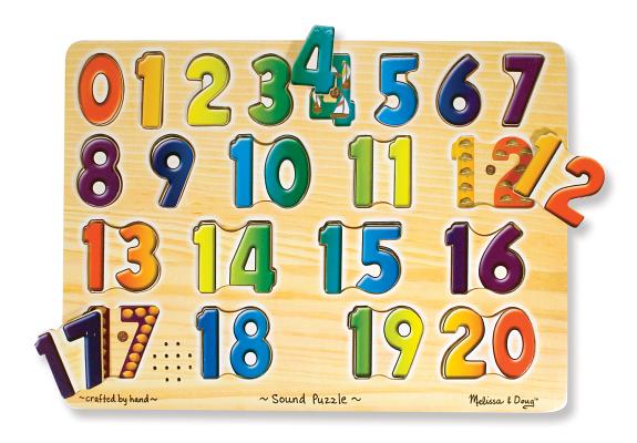 SOUND PUZZLES NUMBERS Melissa & Doug