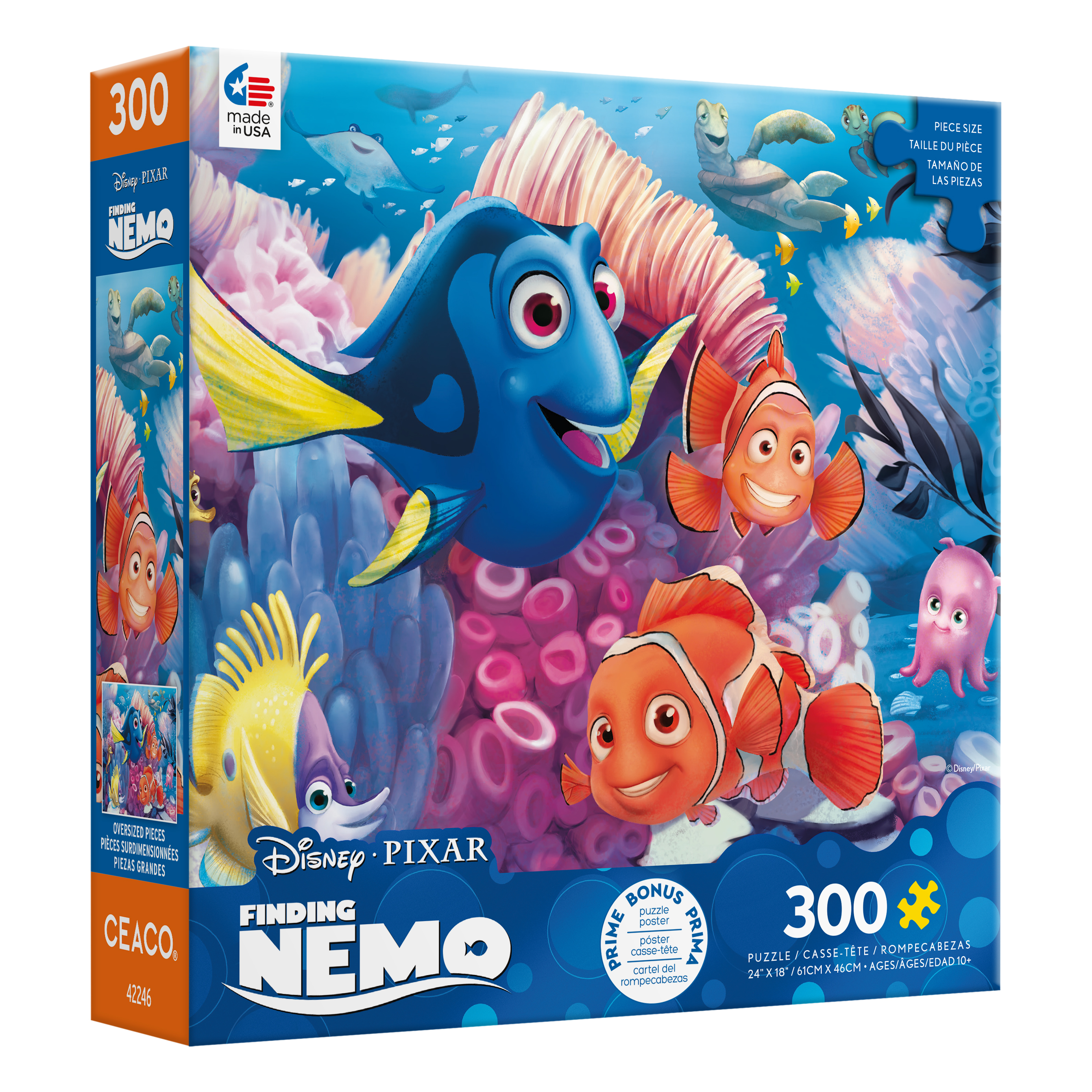 Ceaco Nemo Disney 300 Piece Interlocking Jigsaw Puzzle Ceaco