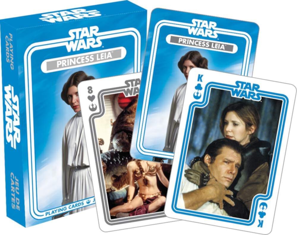 Star Wars Princess Leia Playing Cards Aquarius