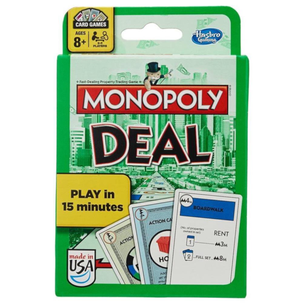 Monopoly Deal Card Game Hasbro B0965 HASBRO