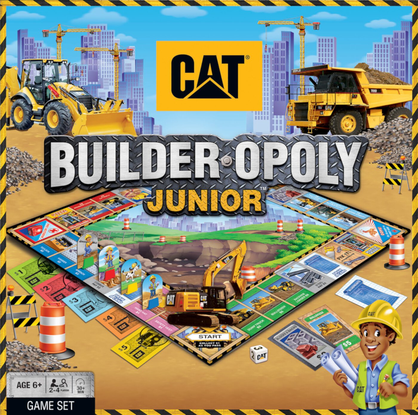 MasterPieces Kids & Family Board Games - Caterpillar Opoly Jr. MasterPieces