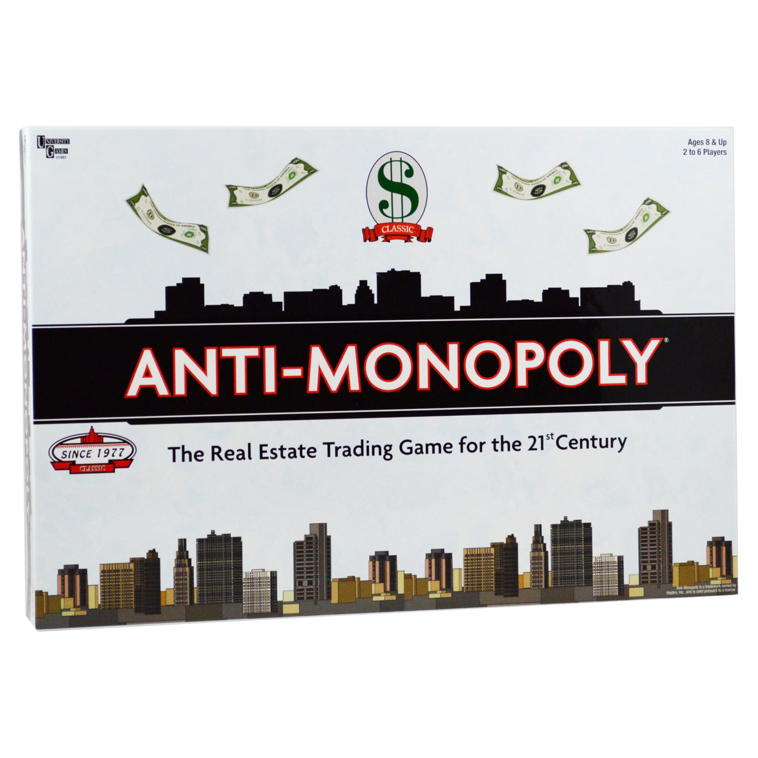 University Games | Anti-Monopoly Board Game University Games