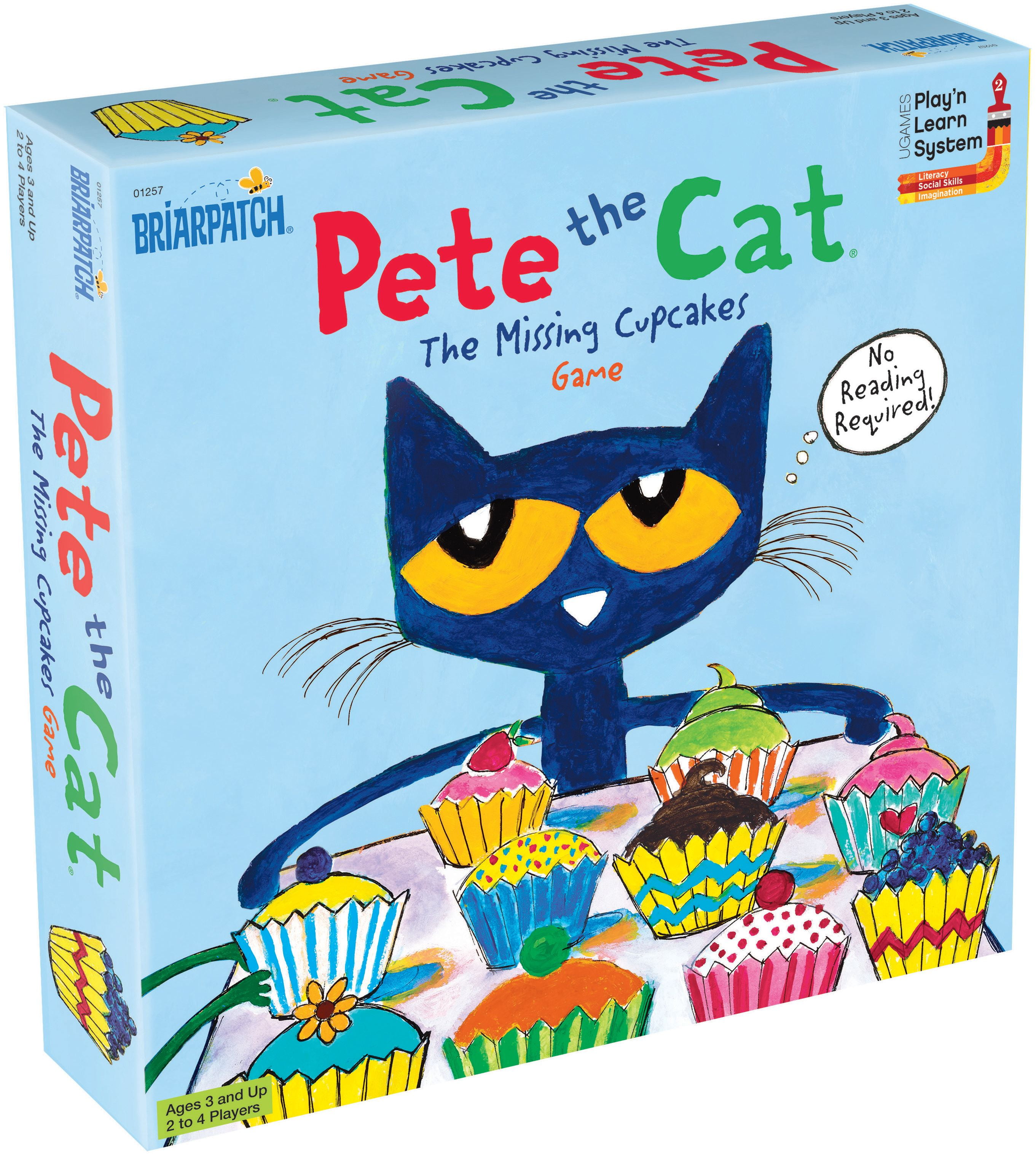 Briarpatch Pete the Cat Missing Cupcakes Board Game University Games